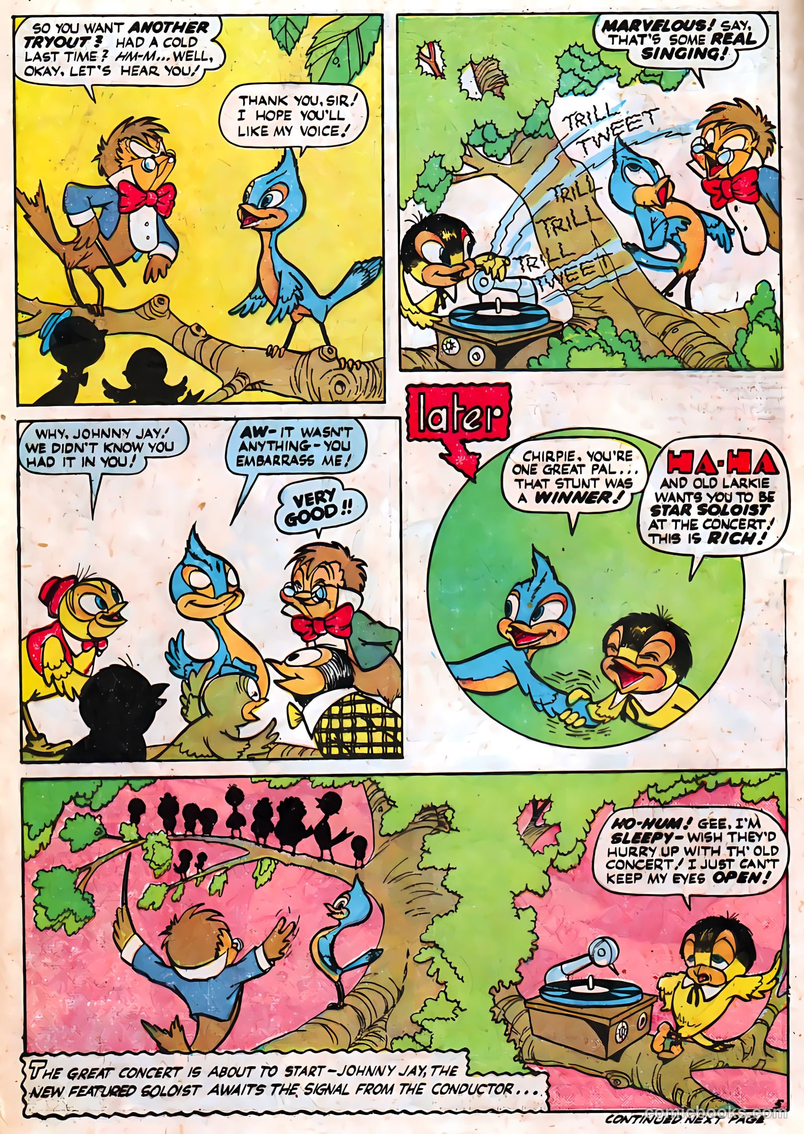 Jingle Jangle Comics #7 (1944) — page 32 of 60