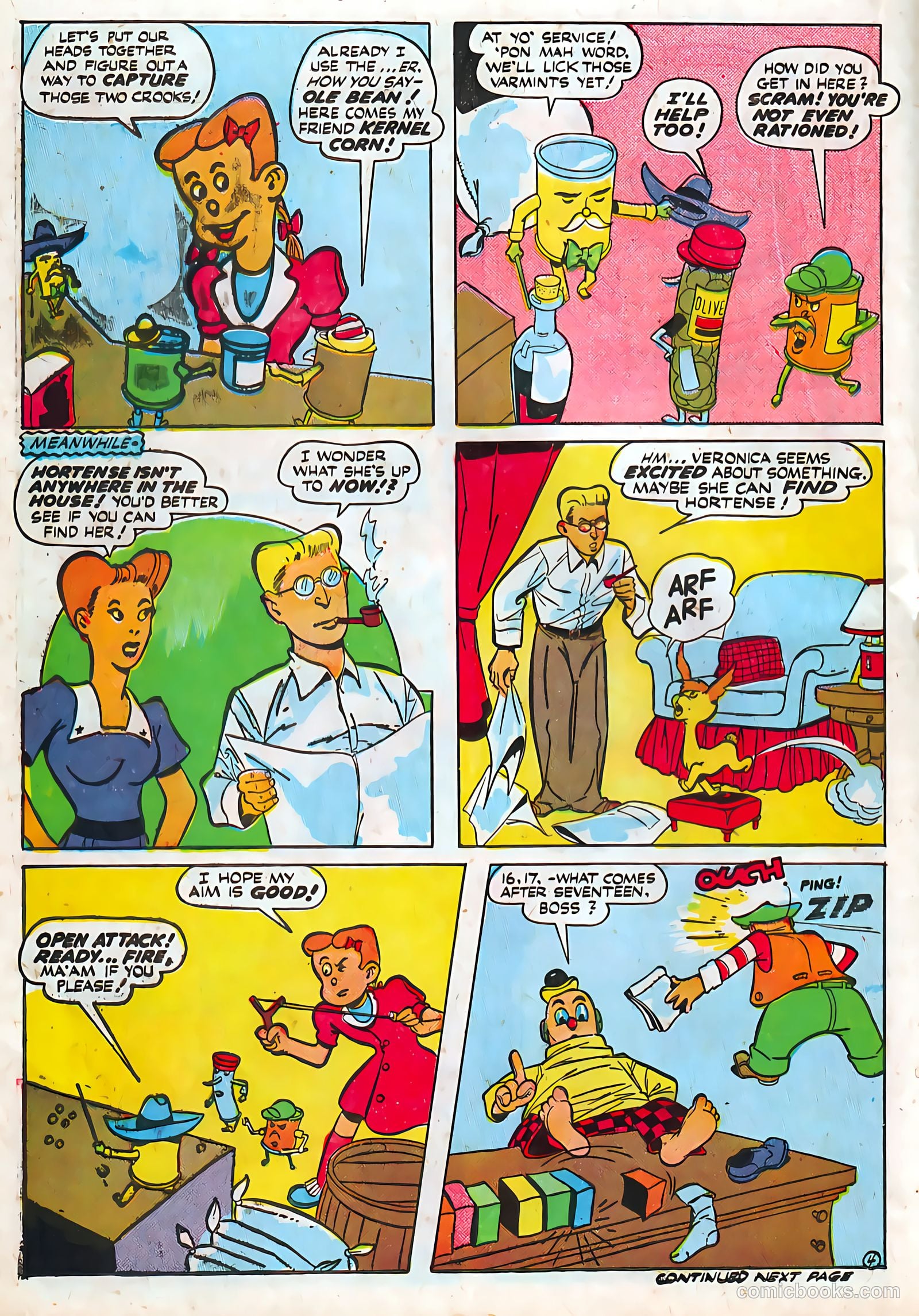 Jingle Jangle Comics #7 (1944) — page 40 of 60
