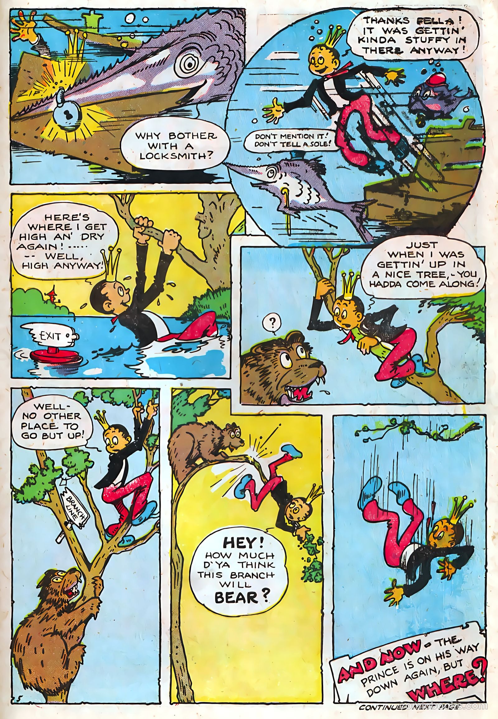 Jingle Jangle Comics #7 (1944) — page 51 of 60