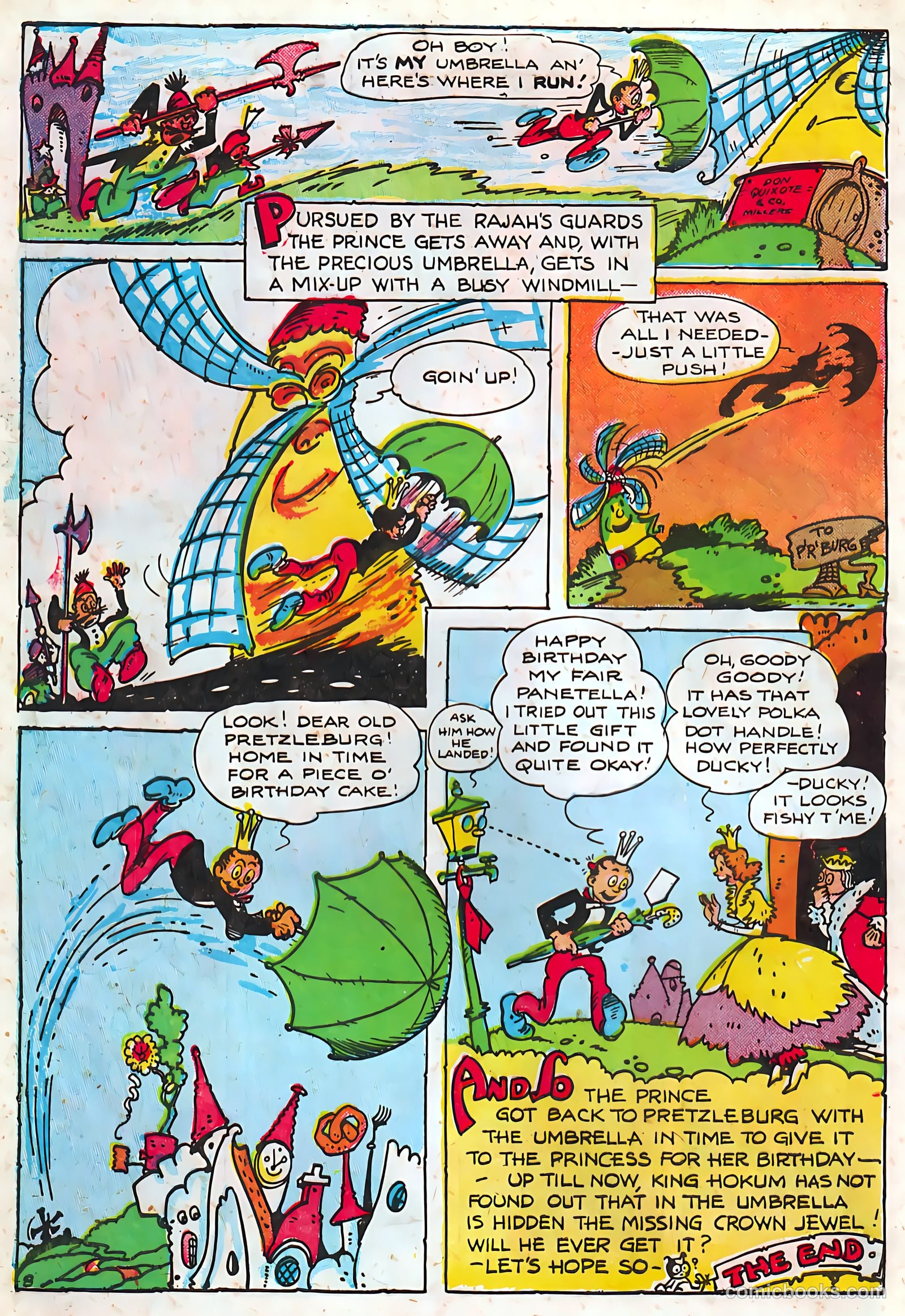 Jingle Jangle Comics #7 (1944) — page 54 of 60