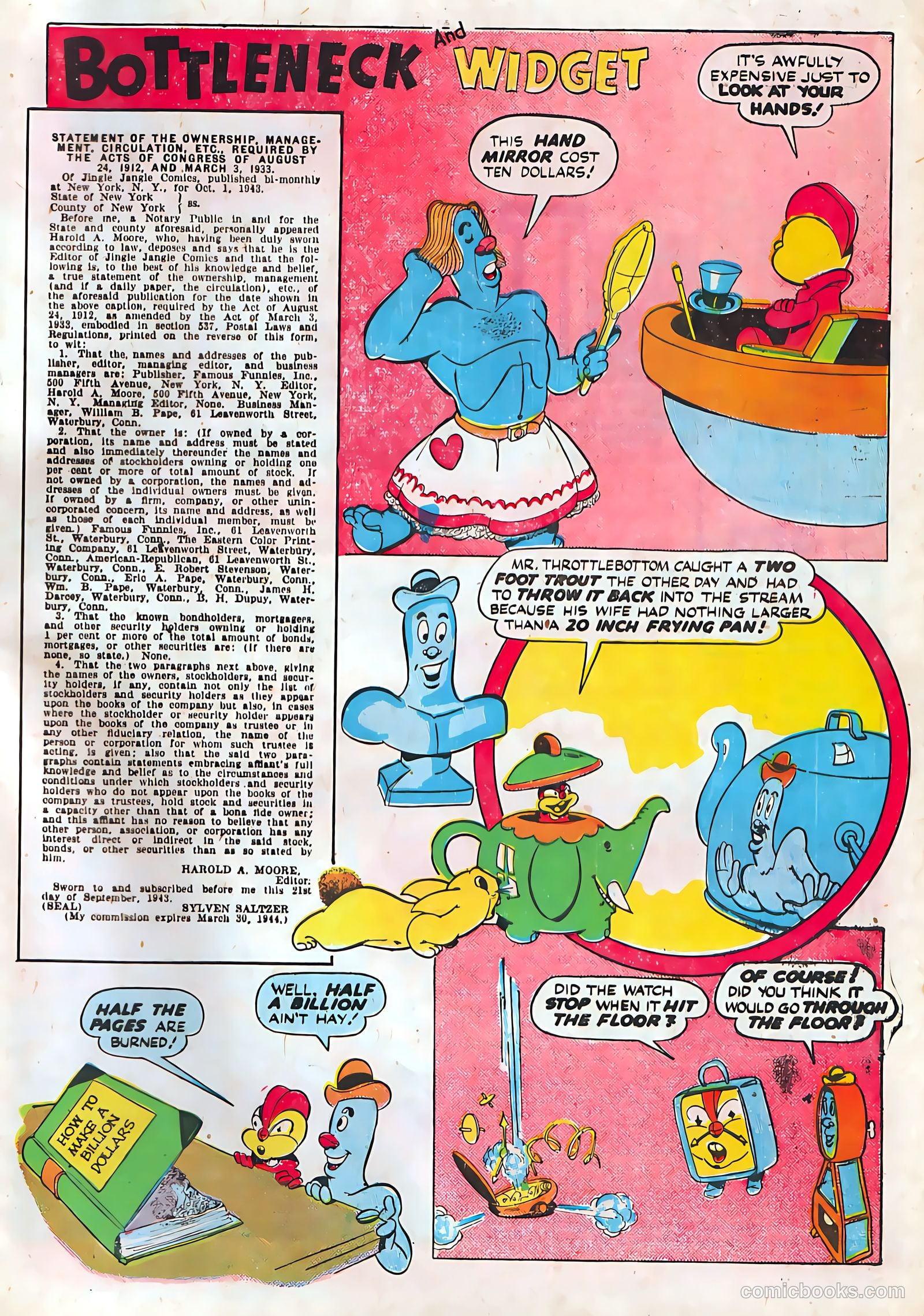 Jingle Jangle Comics #7 (1944) — page 57 of 60