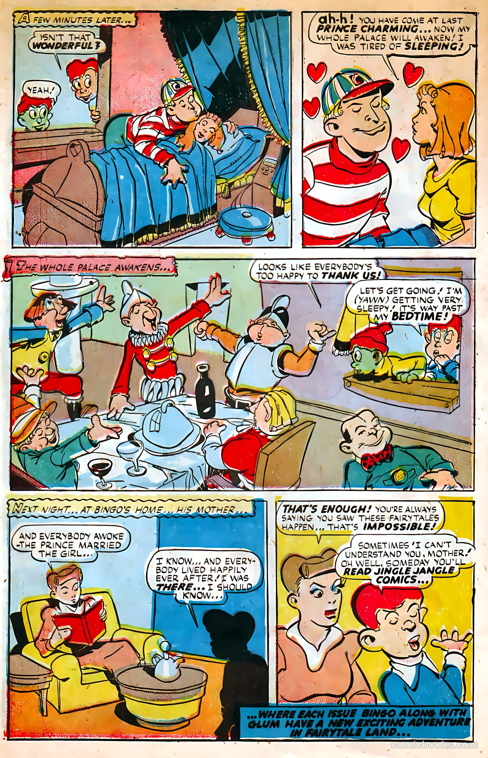 Jingle Jangle Comics #8 (1944) — page 12 of 52