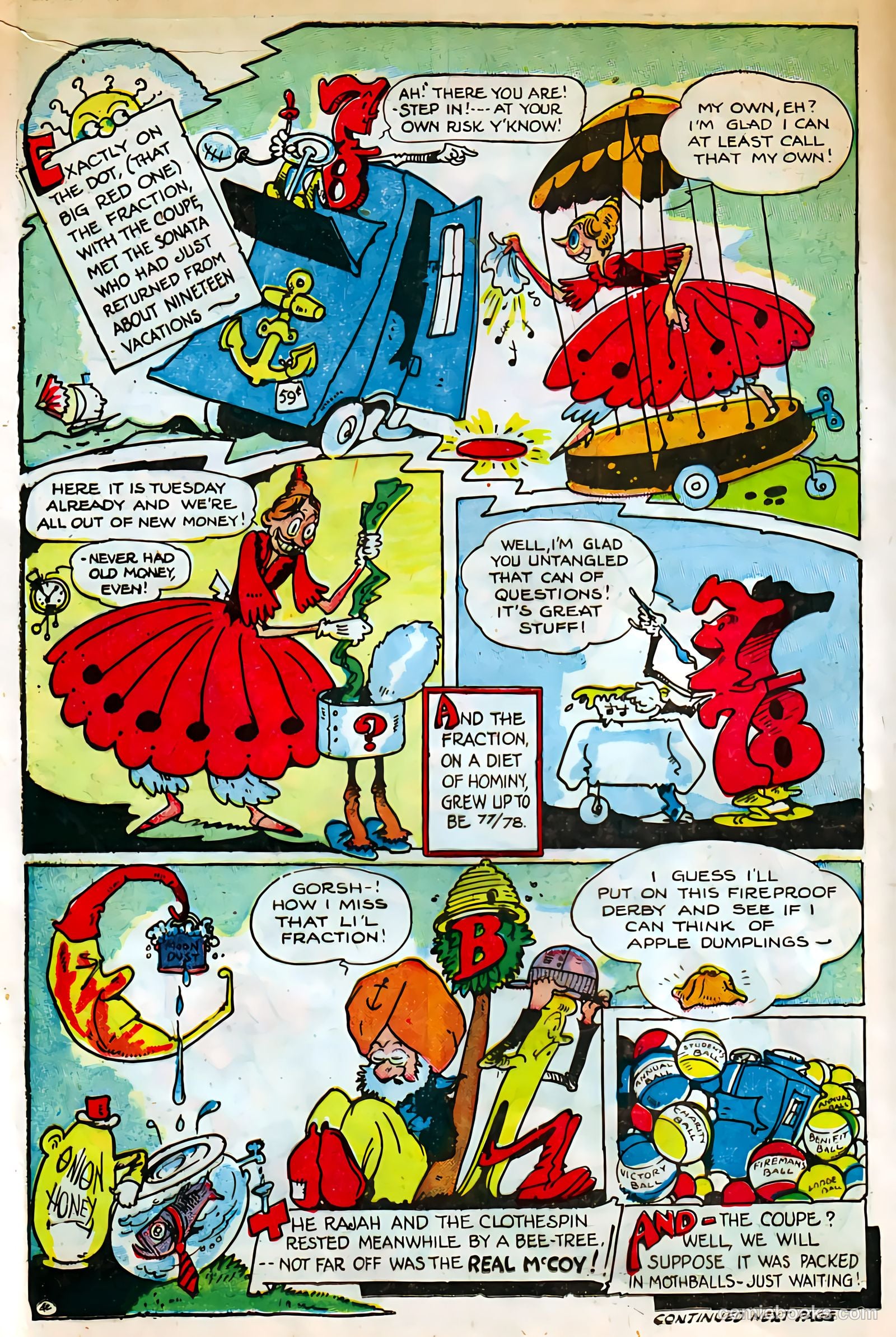 Jingle Jangle Comics #8 (1944) — page 16 of 52