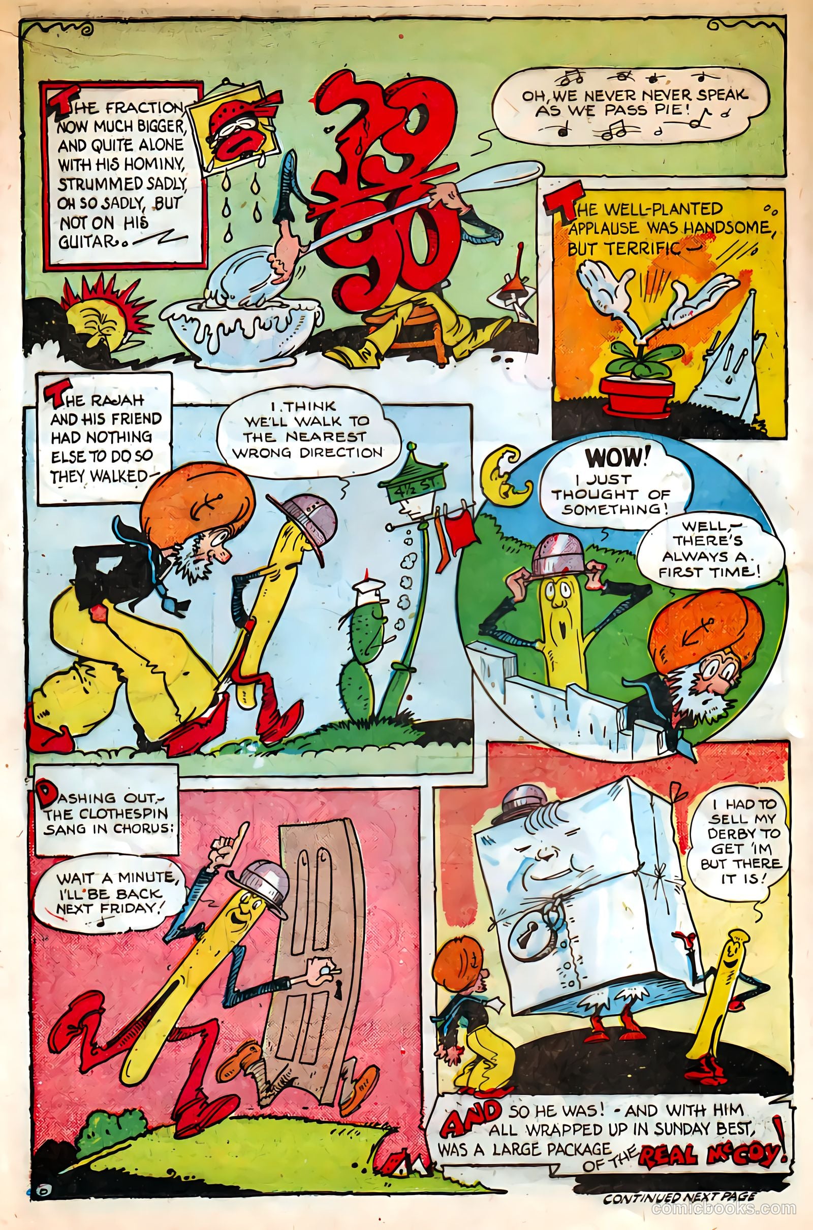 Jingle Jangle Comics #8 (1944) — page 18 of 52