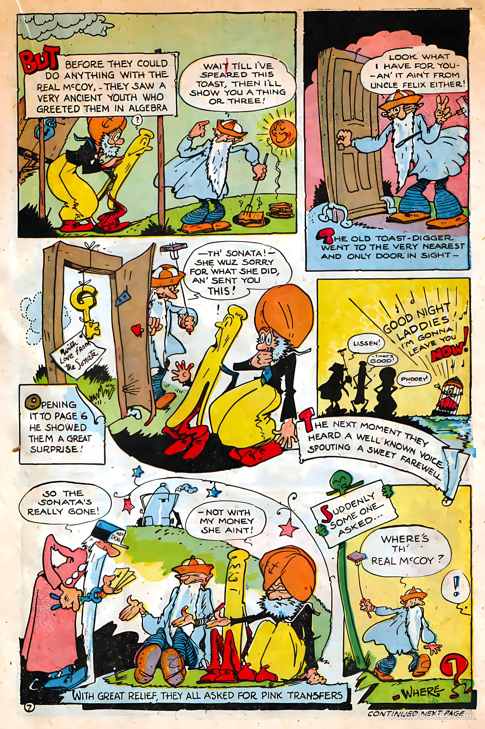Jingle Jangle Comics #8 (1944) — page 19 of 52