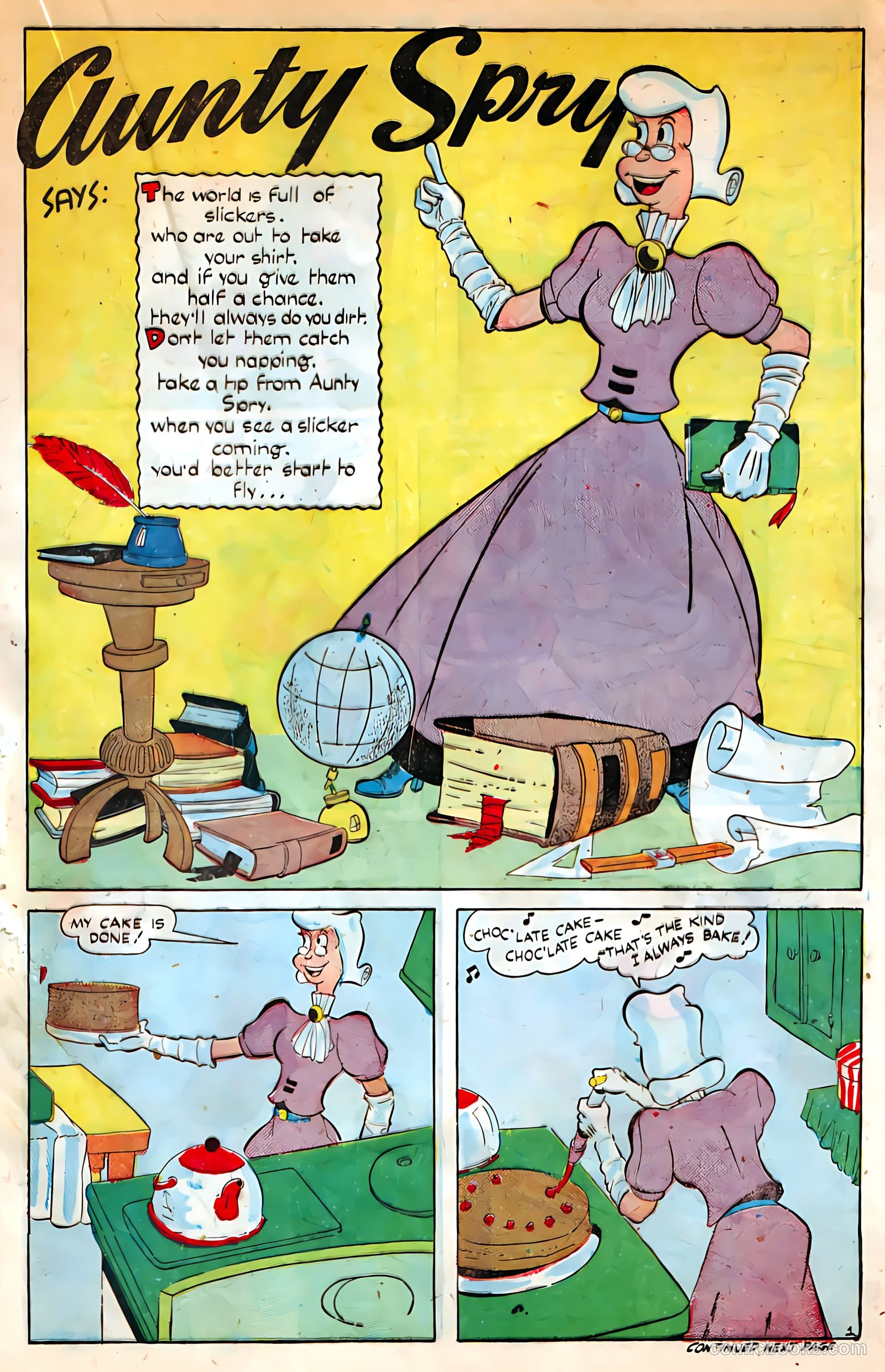 Jingle Jangle Comics #8 (1944) — page 21 of 52