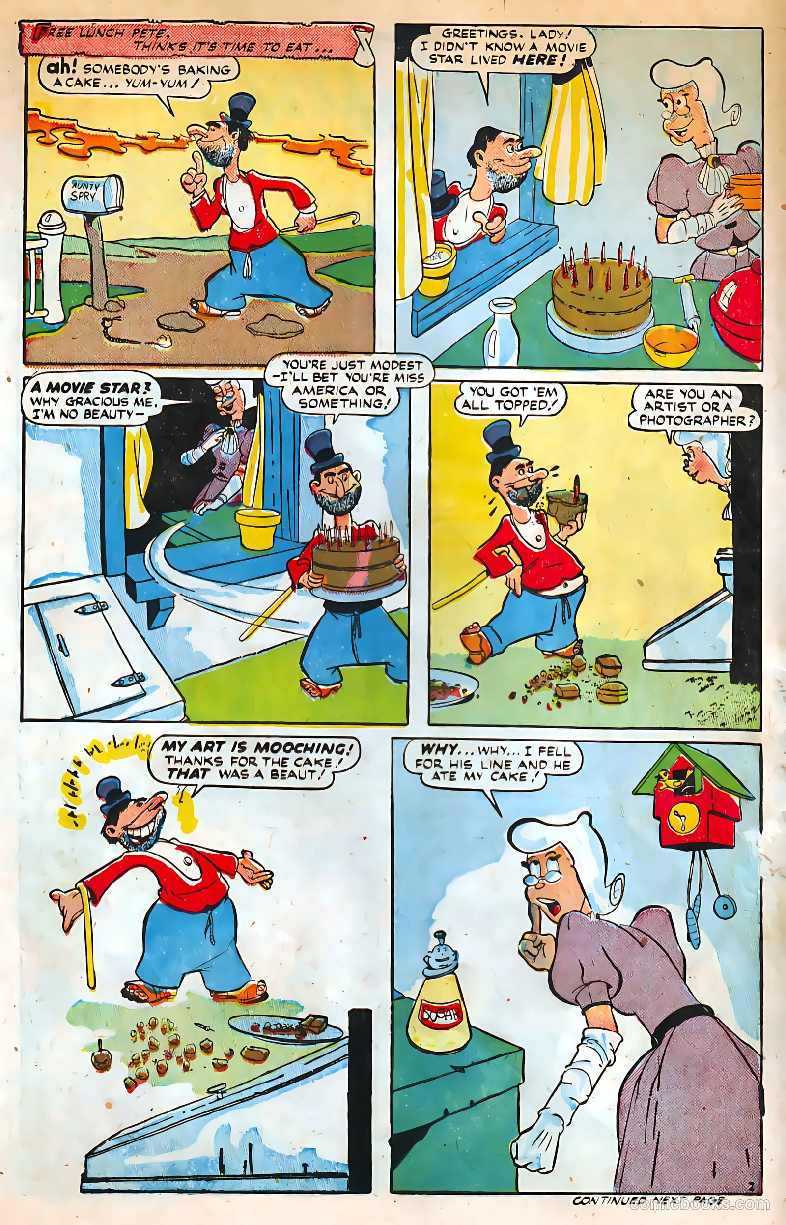 Jingle Jangle Comics #8 (1944) — page 22 of 52