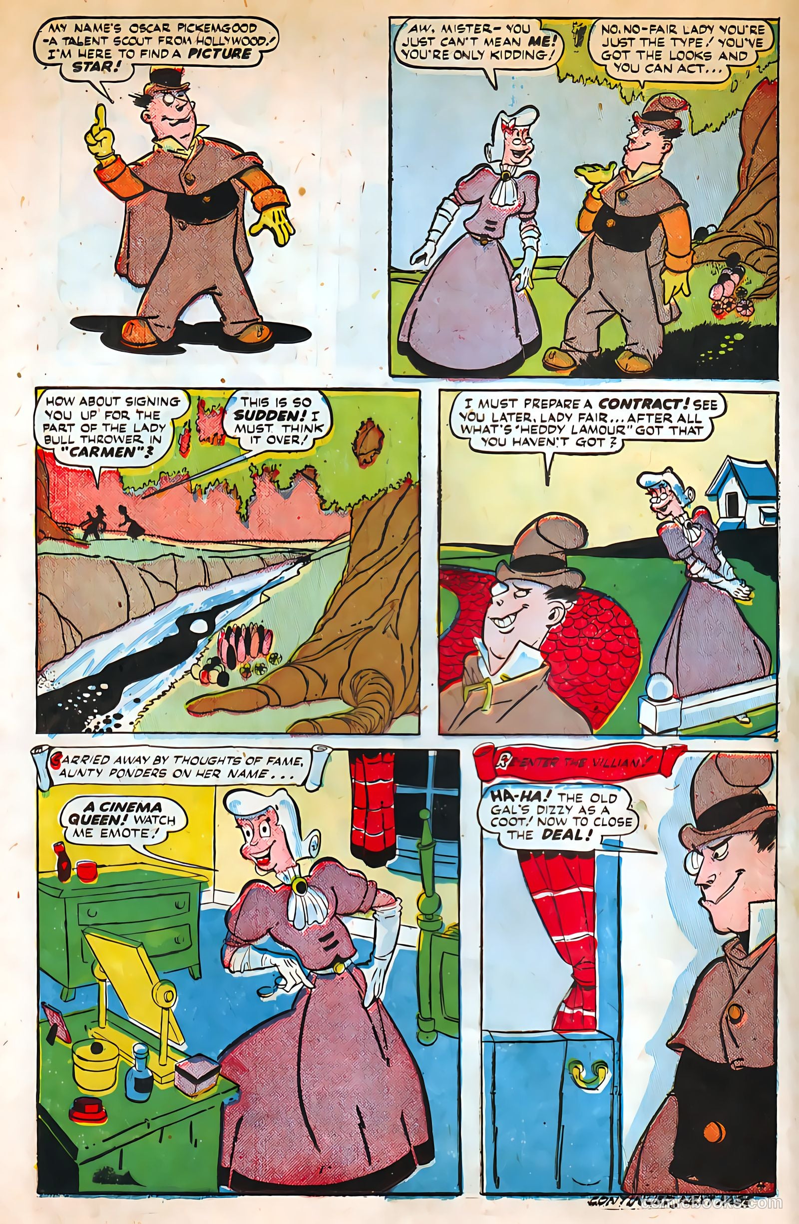 Jingle Jangle Comics #8 (1944) — page 24 of 52