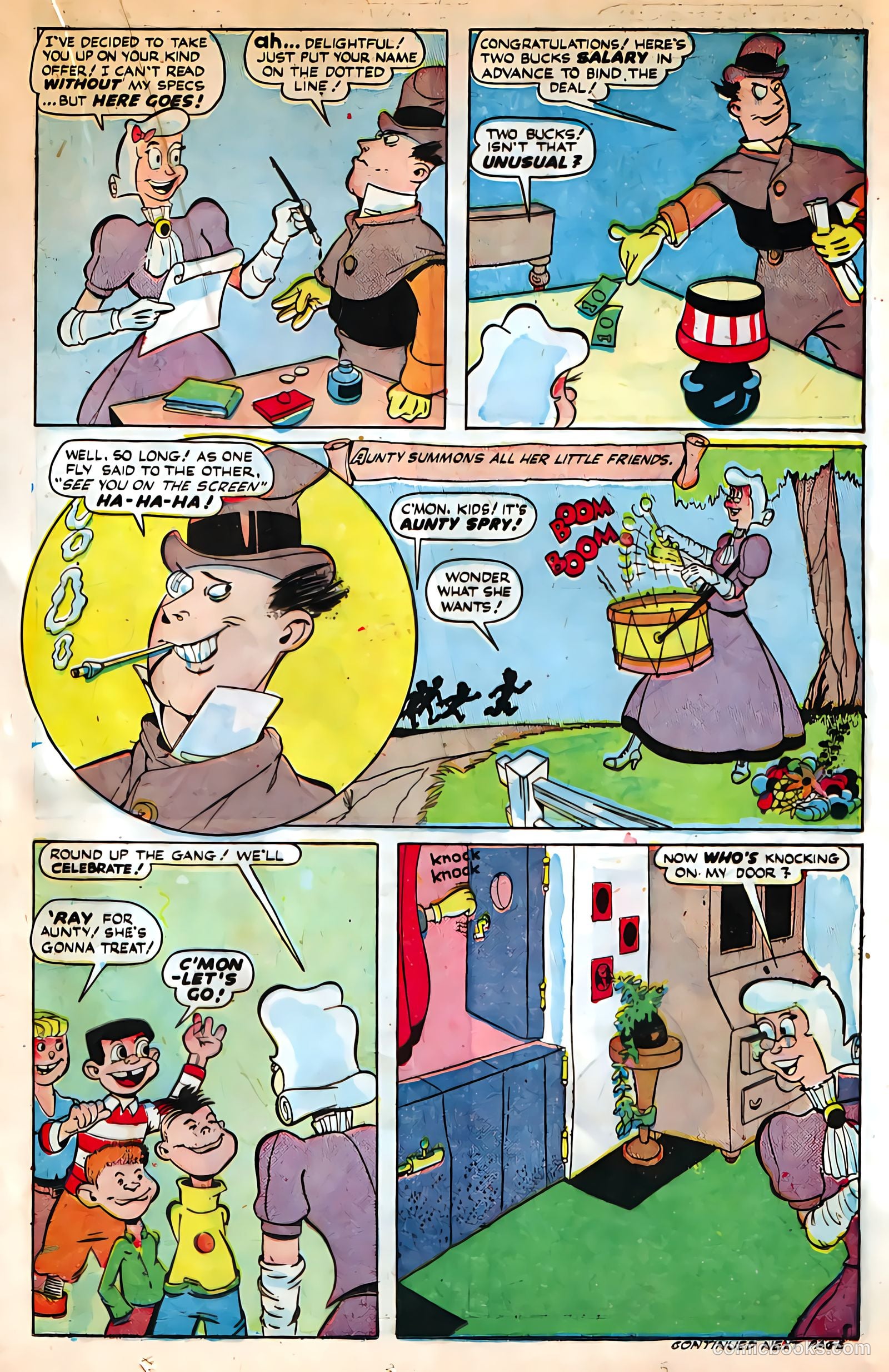 Jingle Jangle Comics #8 (1944) — page 25 of 52