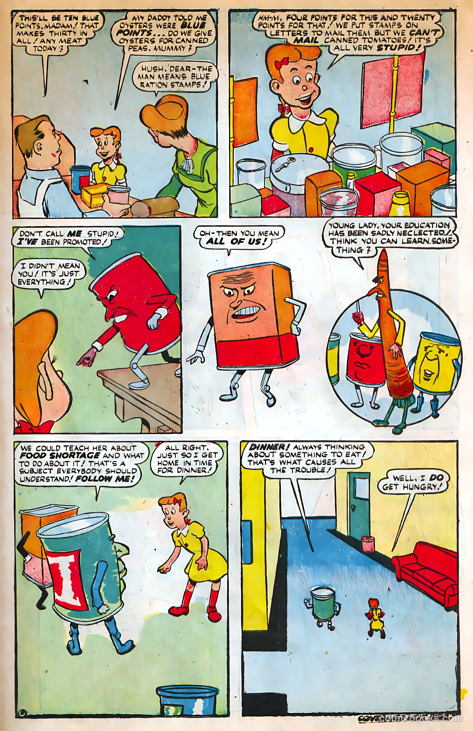 Jingle Jangle Comics #8 (1944) — page 39 of 52