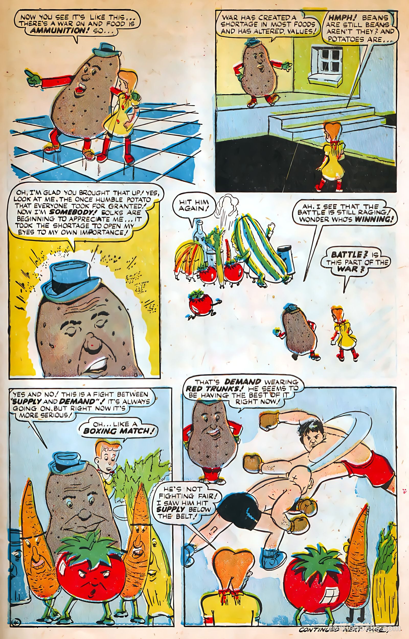 Jingle Jangle Comics #8 (1944) — page 41 of 52