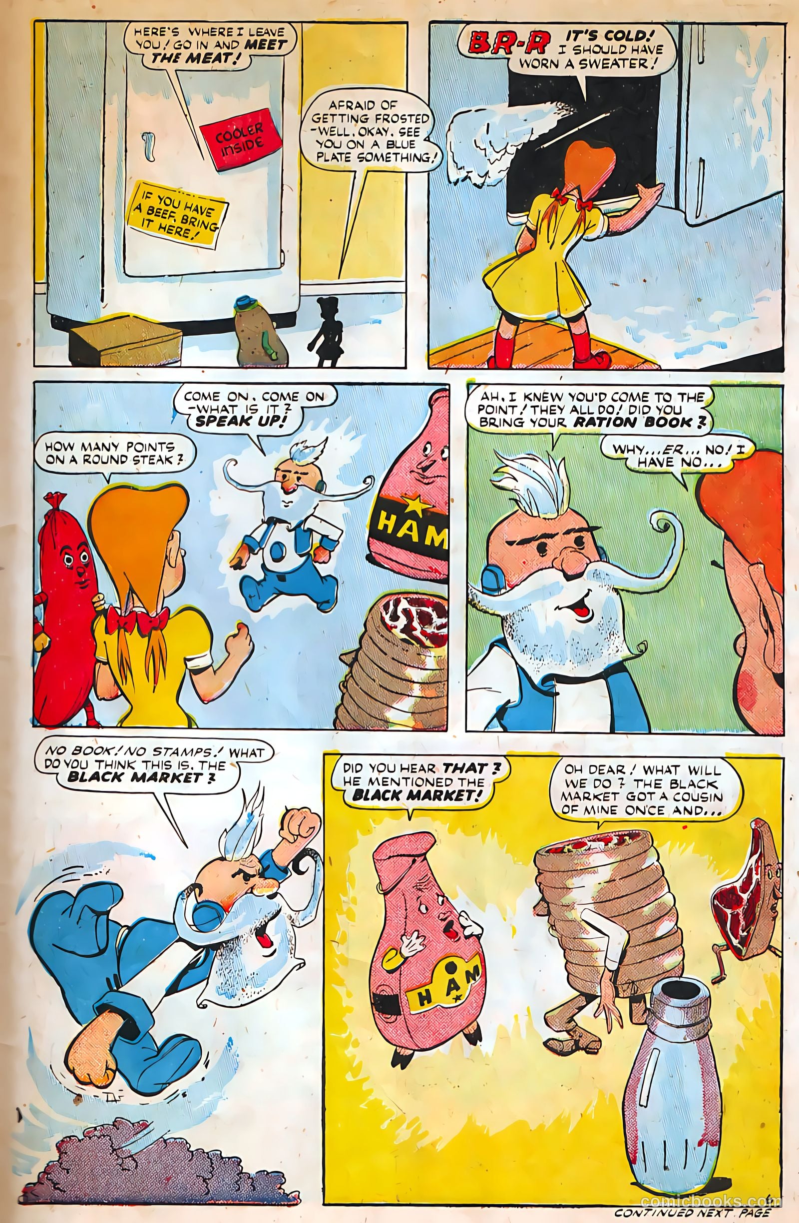 Jingle Jangle Comics #8 (1944) — page 43 of 52