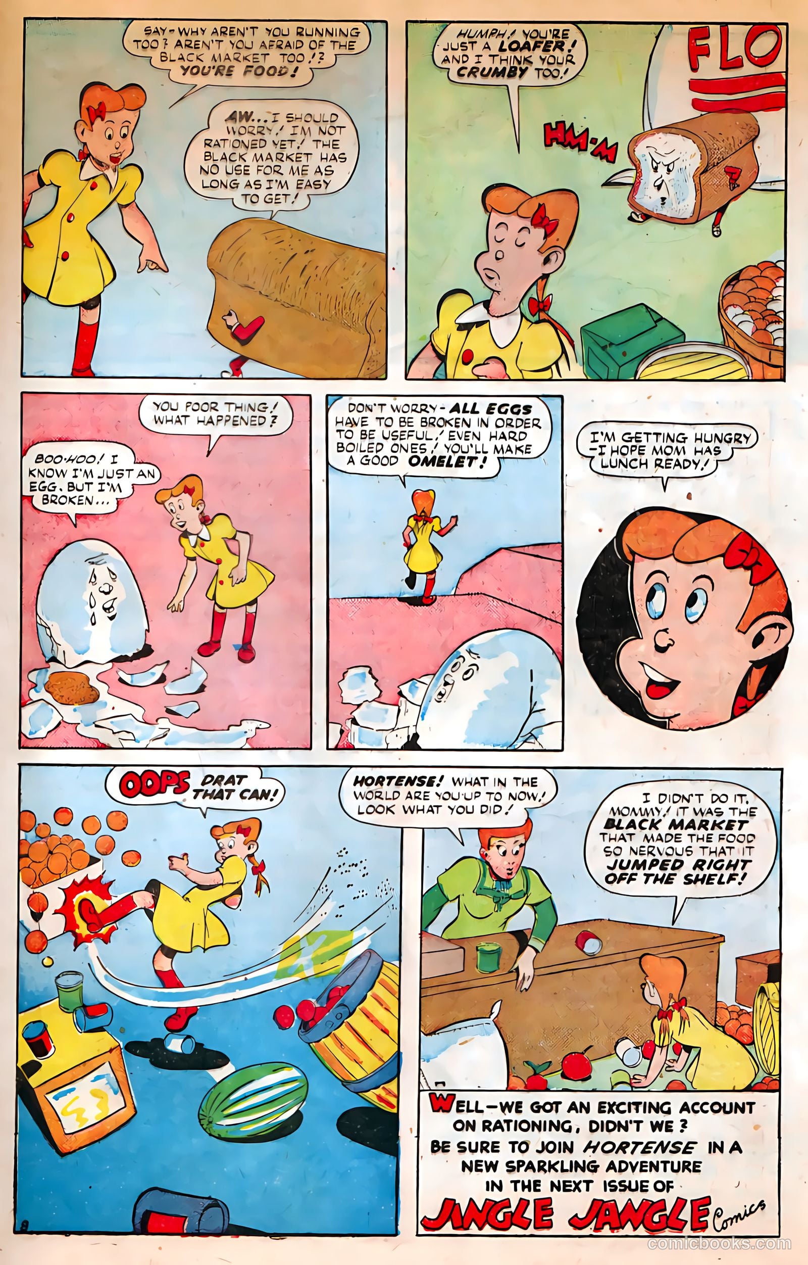Jingle Jangle Comics #8 (1944) — page 45 of 52
