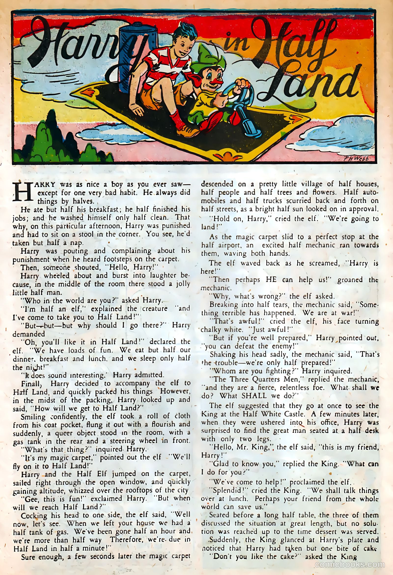 Jingle Jangle Comics #8 (1944) — page 46 of 52