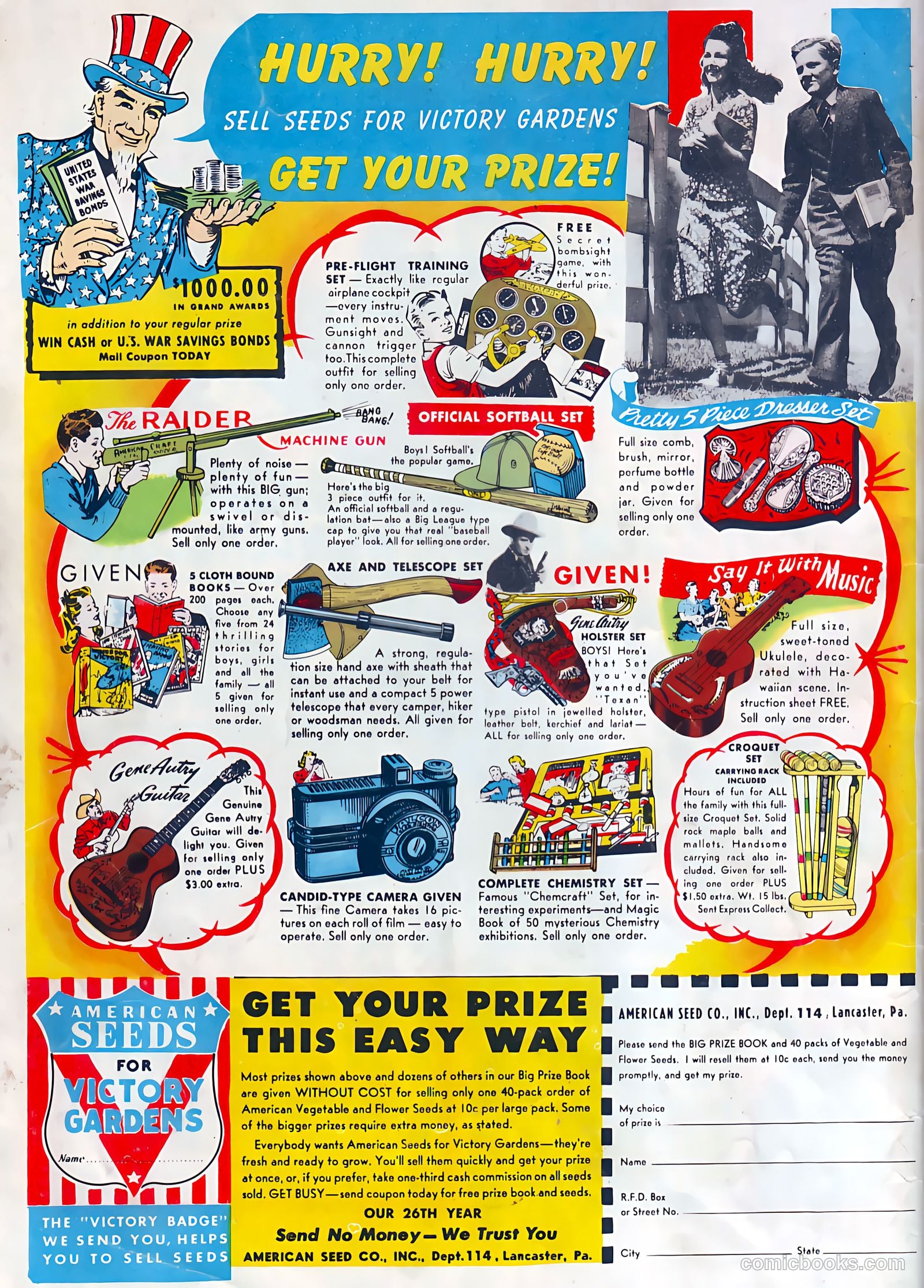 Jingle Jangle Comics #8 (1944) — page 52 of 52