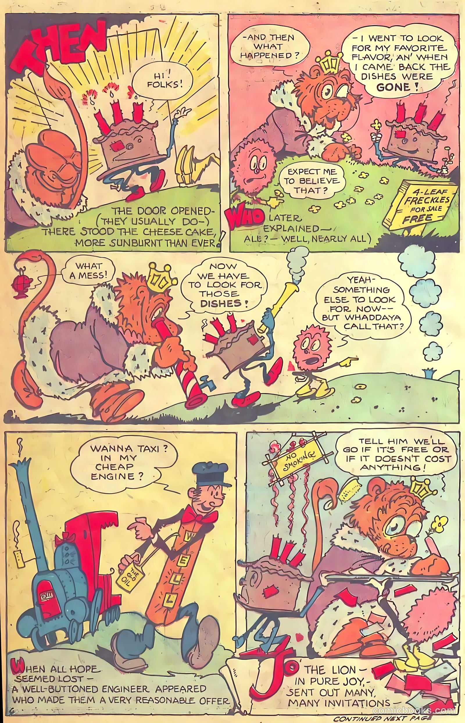 Jingle Jangle Comics #9 (1944) — page 16 of 52