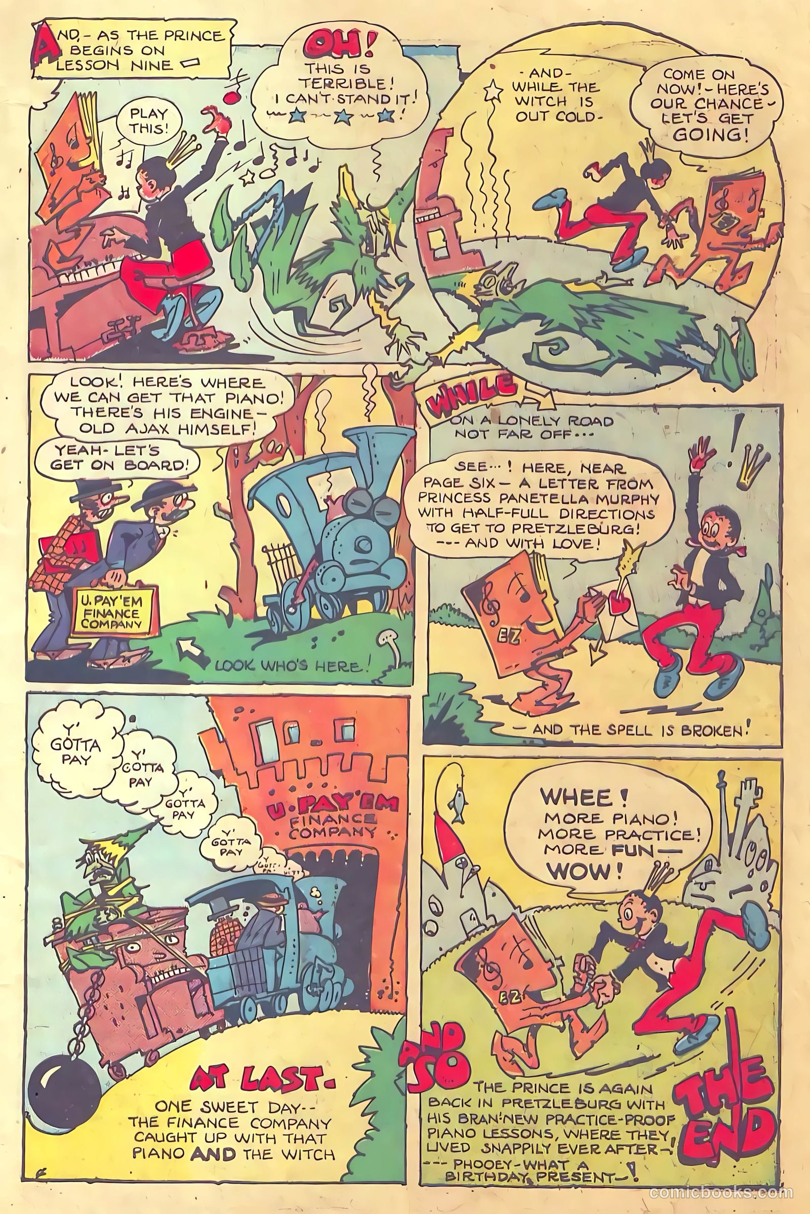 Jingle Jangle Comics #9 (1944) — page 49 of 52