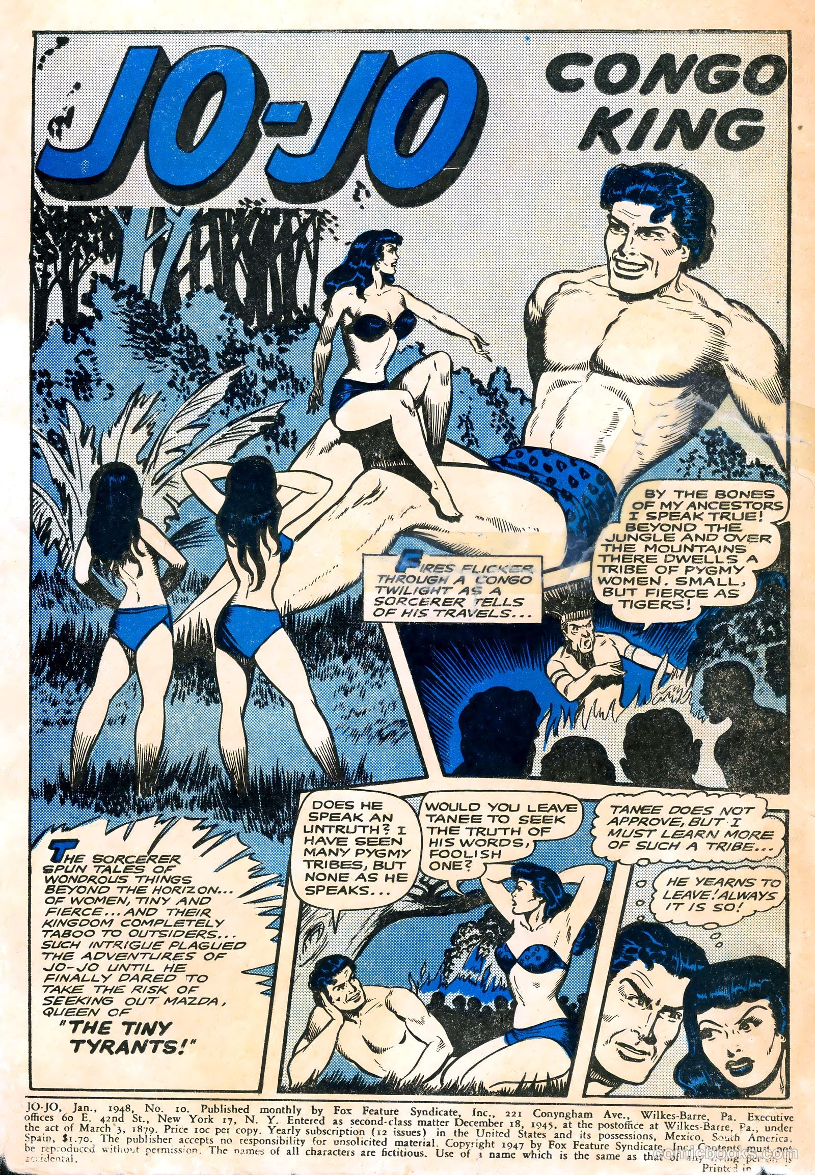 Jo-Jo Comics #10 (1949) — page 2 of 36