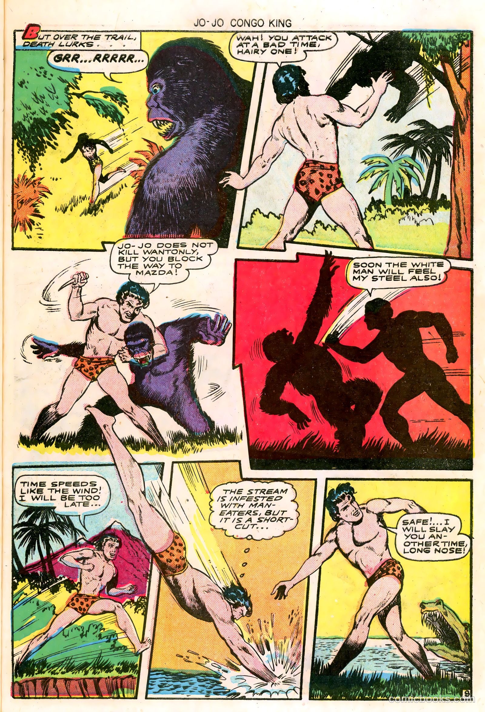 Jo-Jo Comics #10 (1949) — page 9 of 36