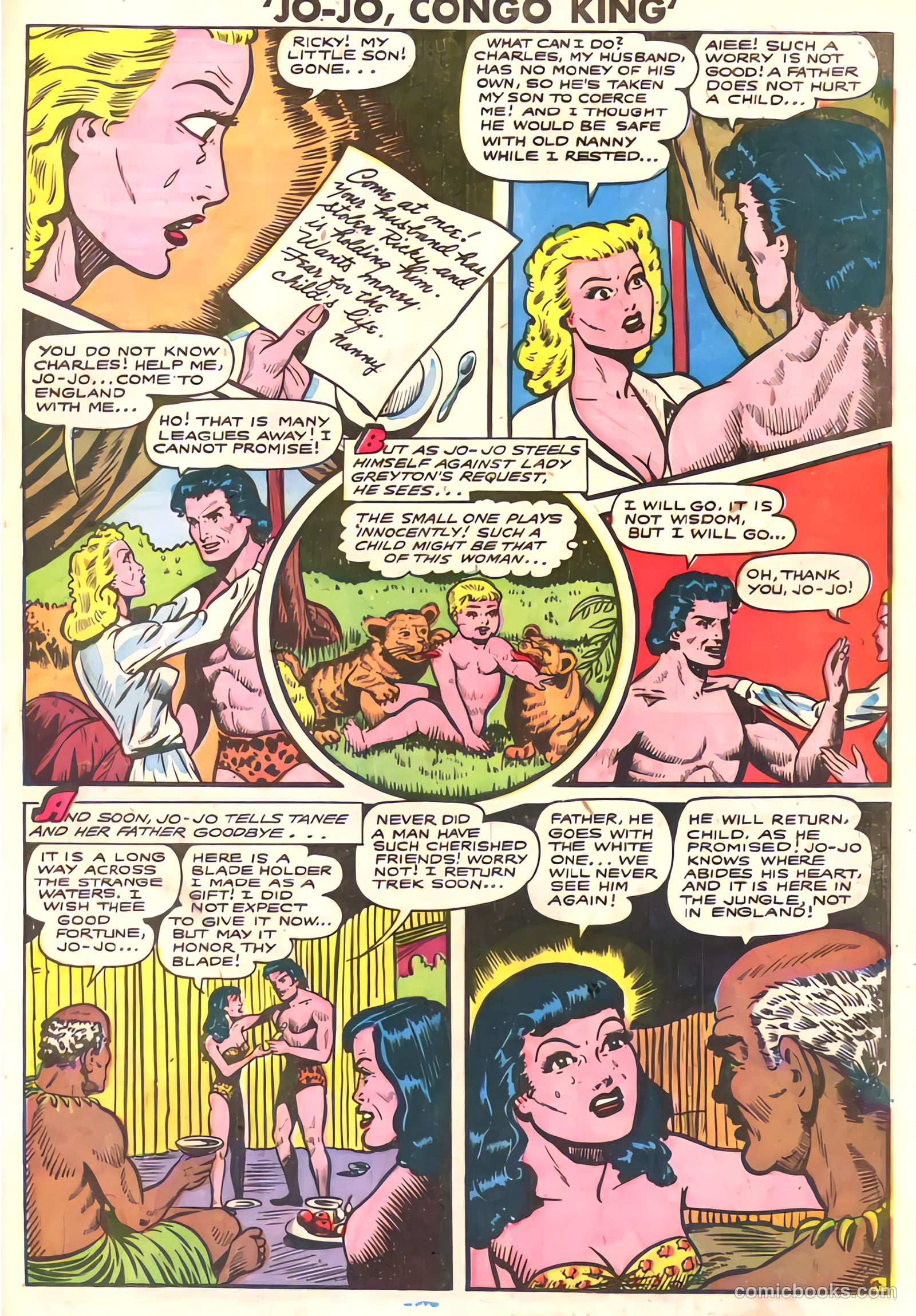 Jo-Jo Comics #14 (1948) — page 28 of 37