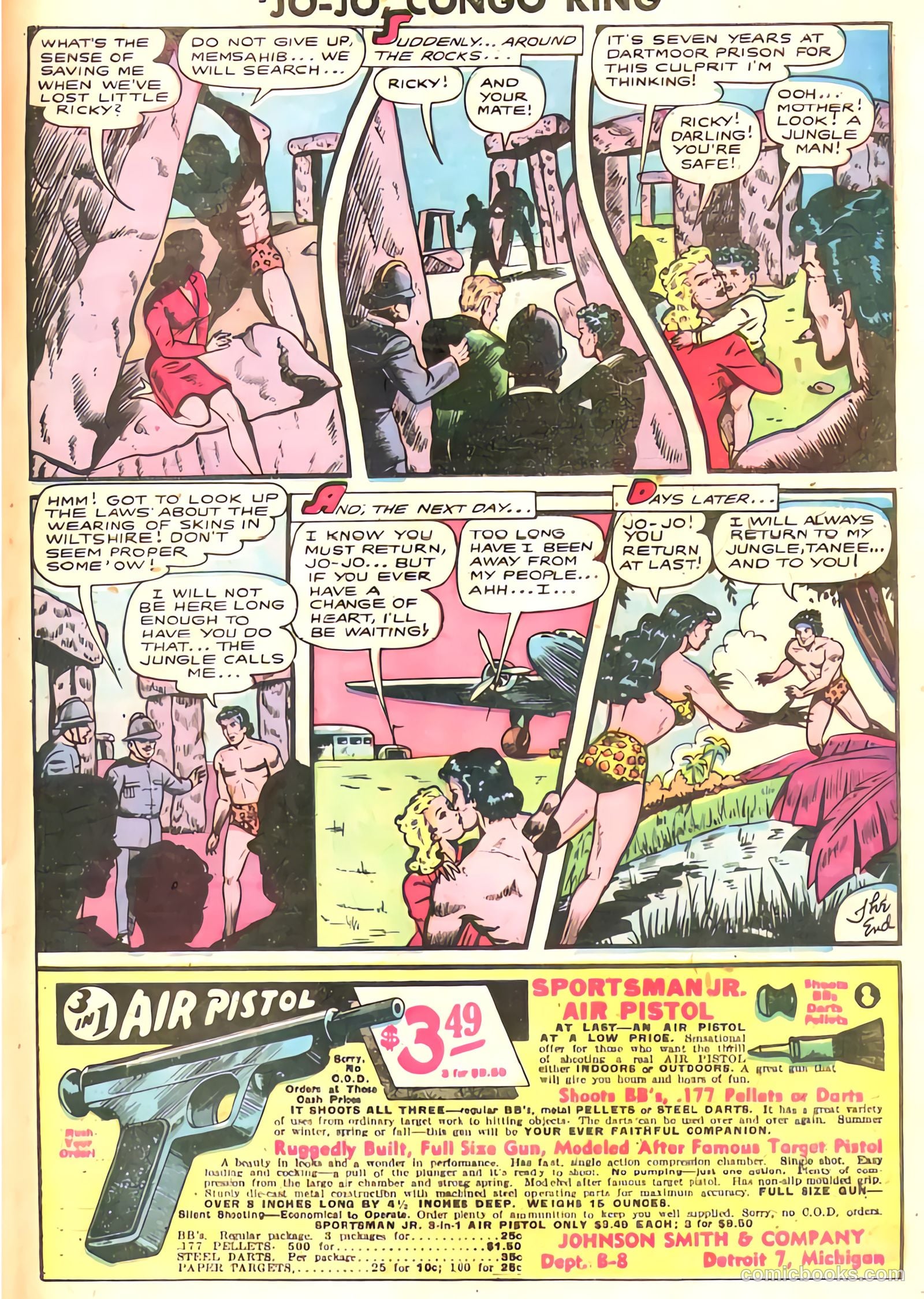 Jo-Jo Comics #14 (1948) — page 34 of 37