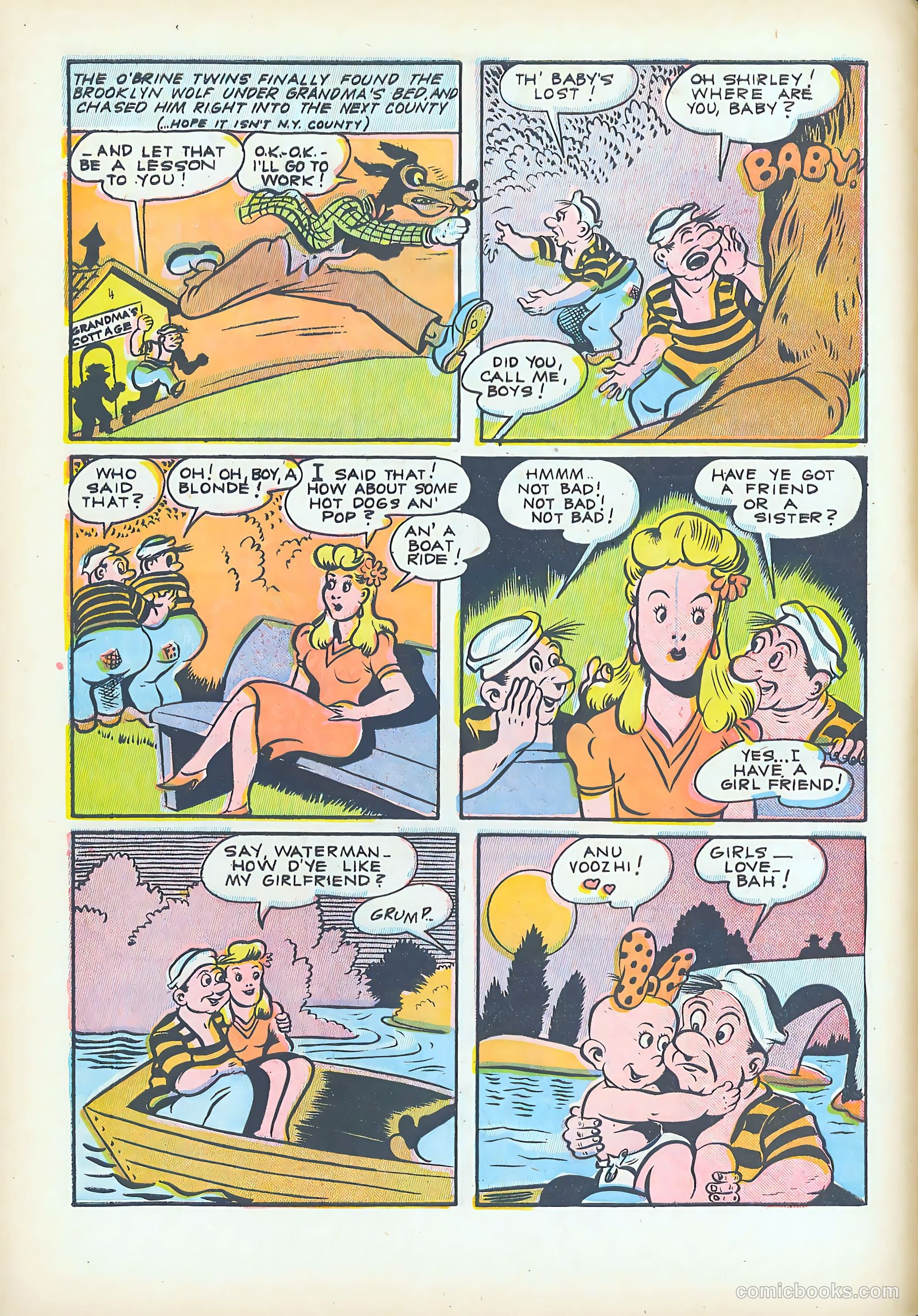 Jo-Jo Comics #1 (1946) — page 8 of 36