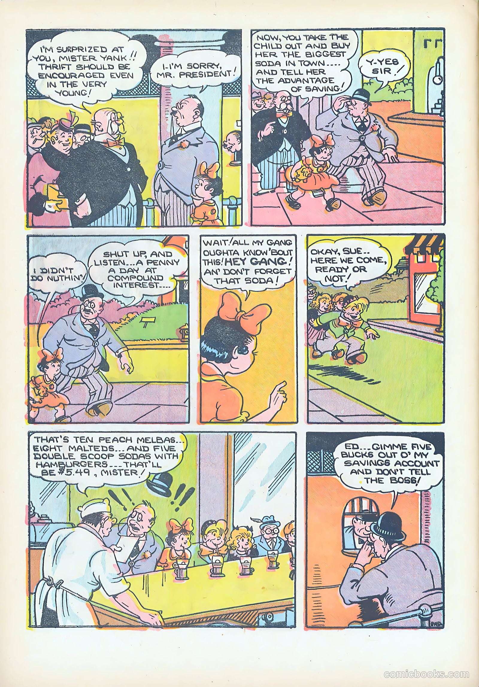 Jo-Jo Comics #1 (1946) — page 32 of 36
