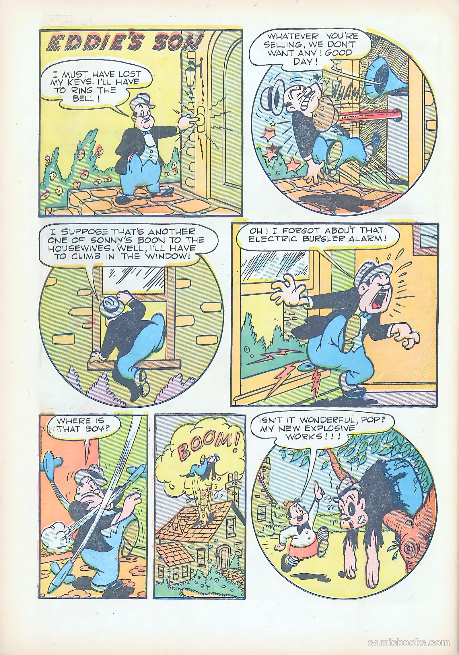 Jo-Jo Comics #1 (1946) — page 34 of 36