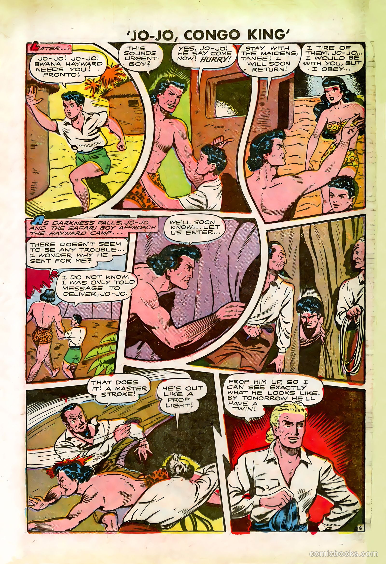 Jo-Jo Comics #17 (1948) — page 7 of 36