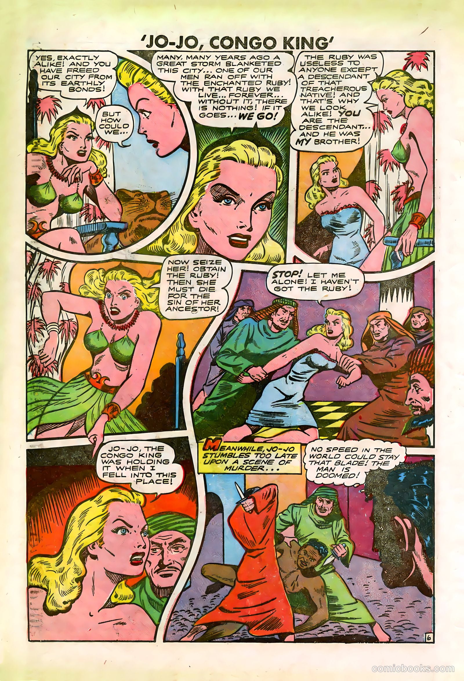 Jo-Jo Comics #17 (1948) — page 28 of 36