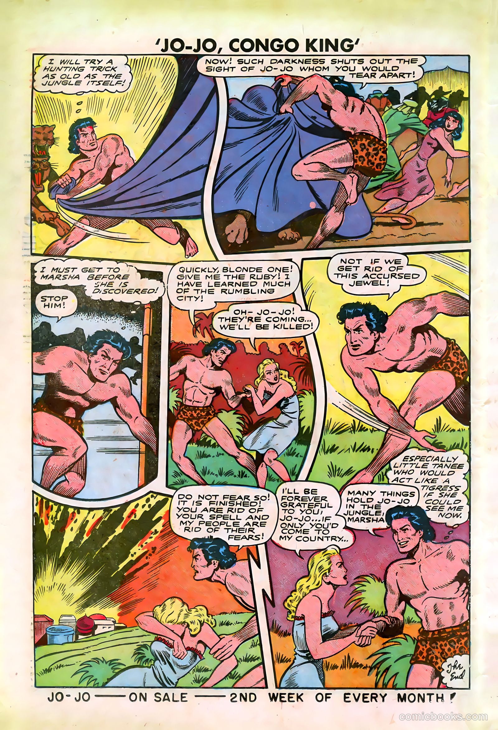 Jo-Jo Comics #17 (1948) — page 32 of 36