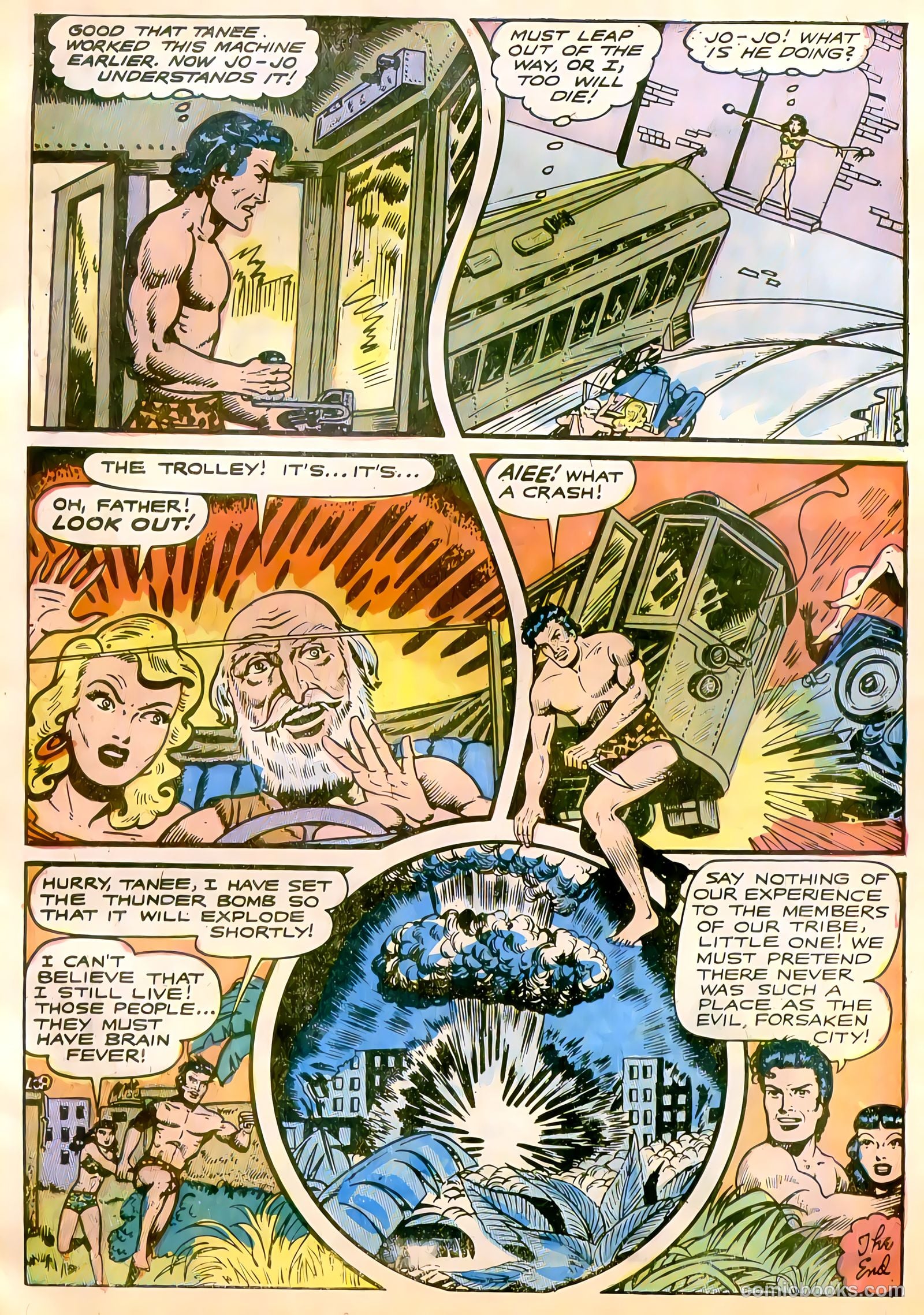 Jo-Jo Comics #18 (1948) — page 46 of 46