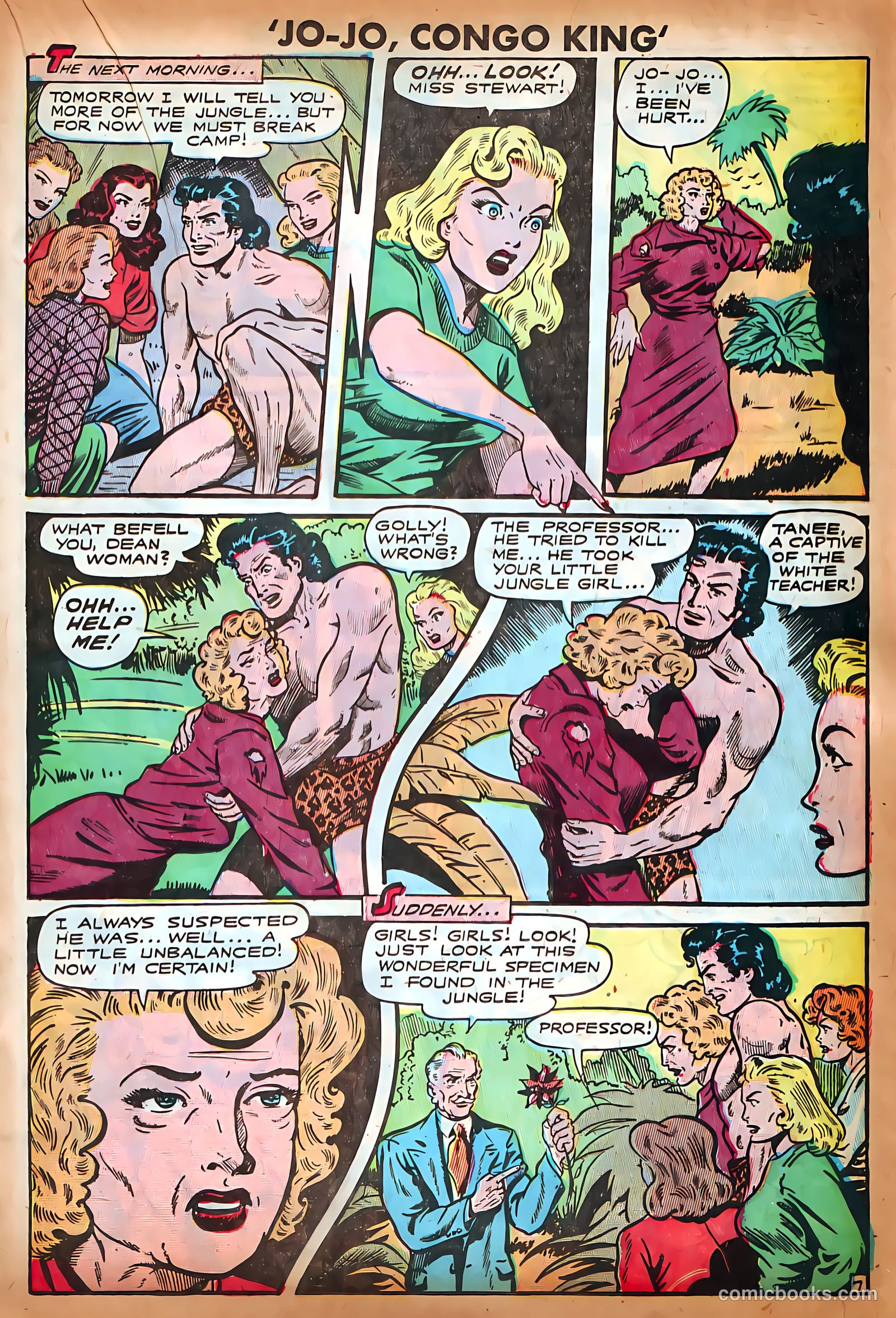 Jo-Jo Comics #20 (1948) — page 19 of 36
