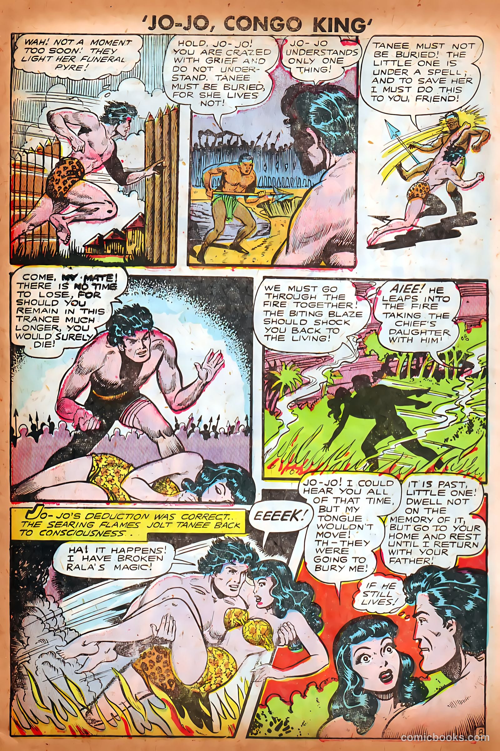 Jo-Jo Comics #20 (1948) — page 32 of 36