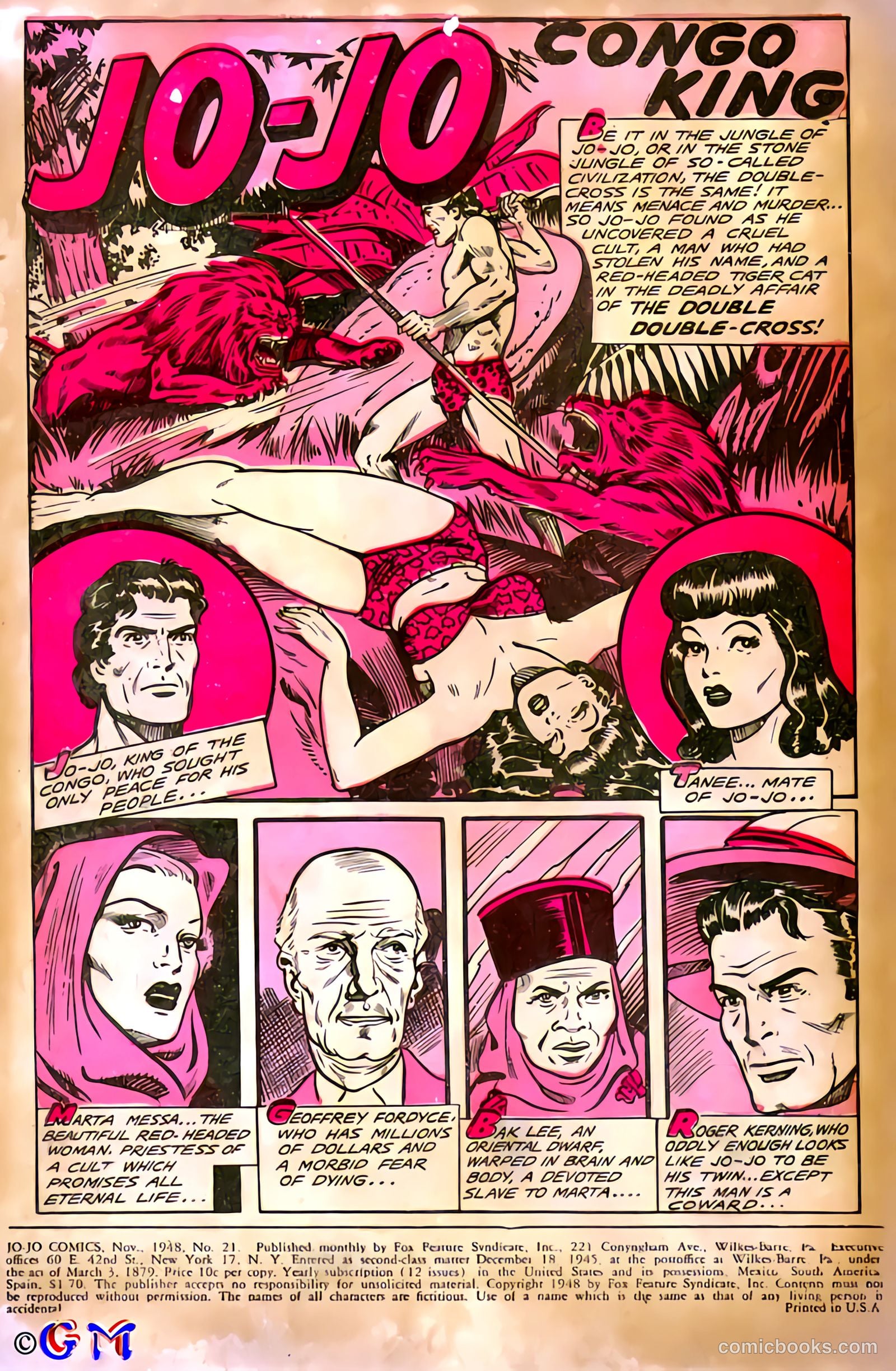 Jo-Jo Comics #21 (1948) — page 2 of 36