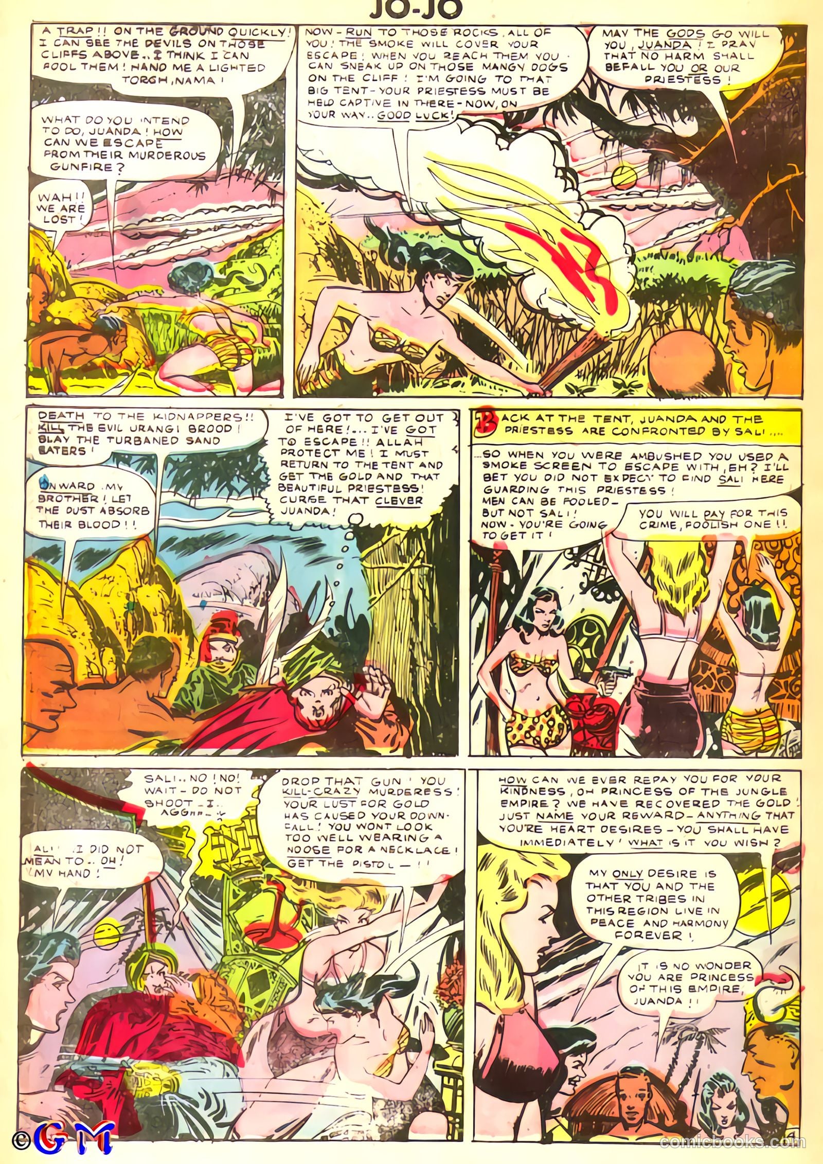 Jo-Jo Comics #21 (1948) — page 32 of 36