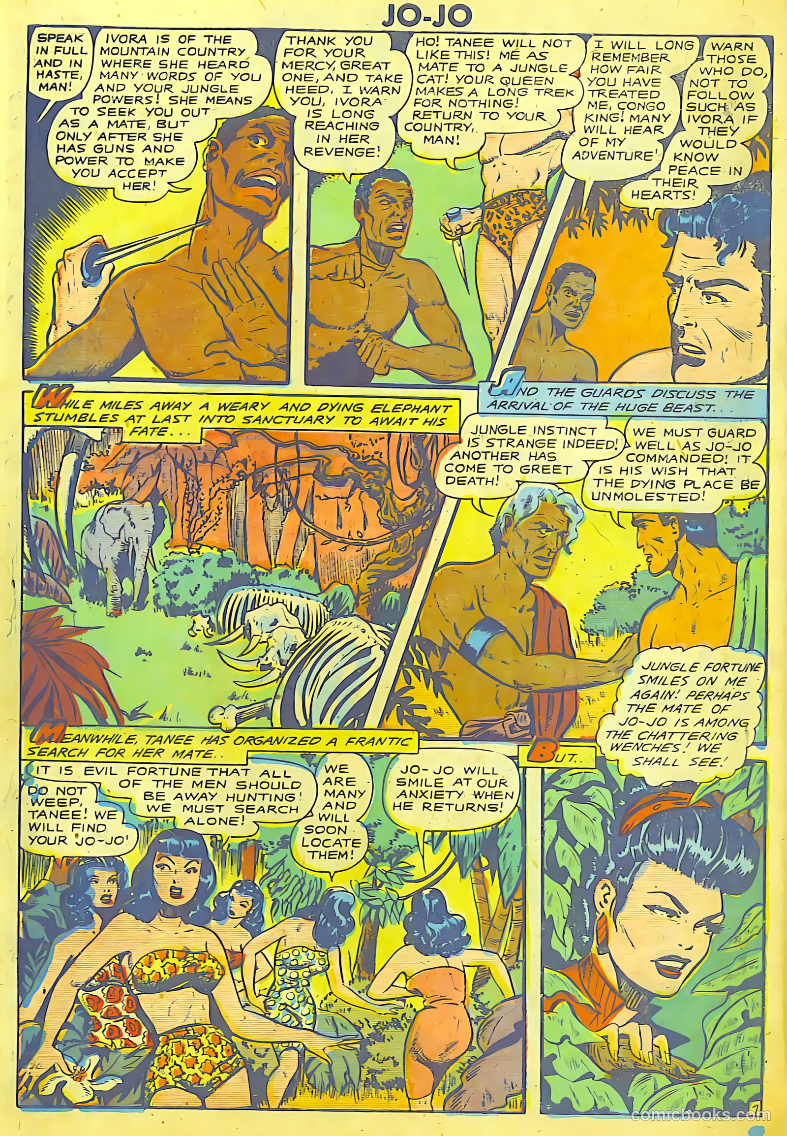 Jo-Jo Comics #22 (1948) — page 8 of 36