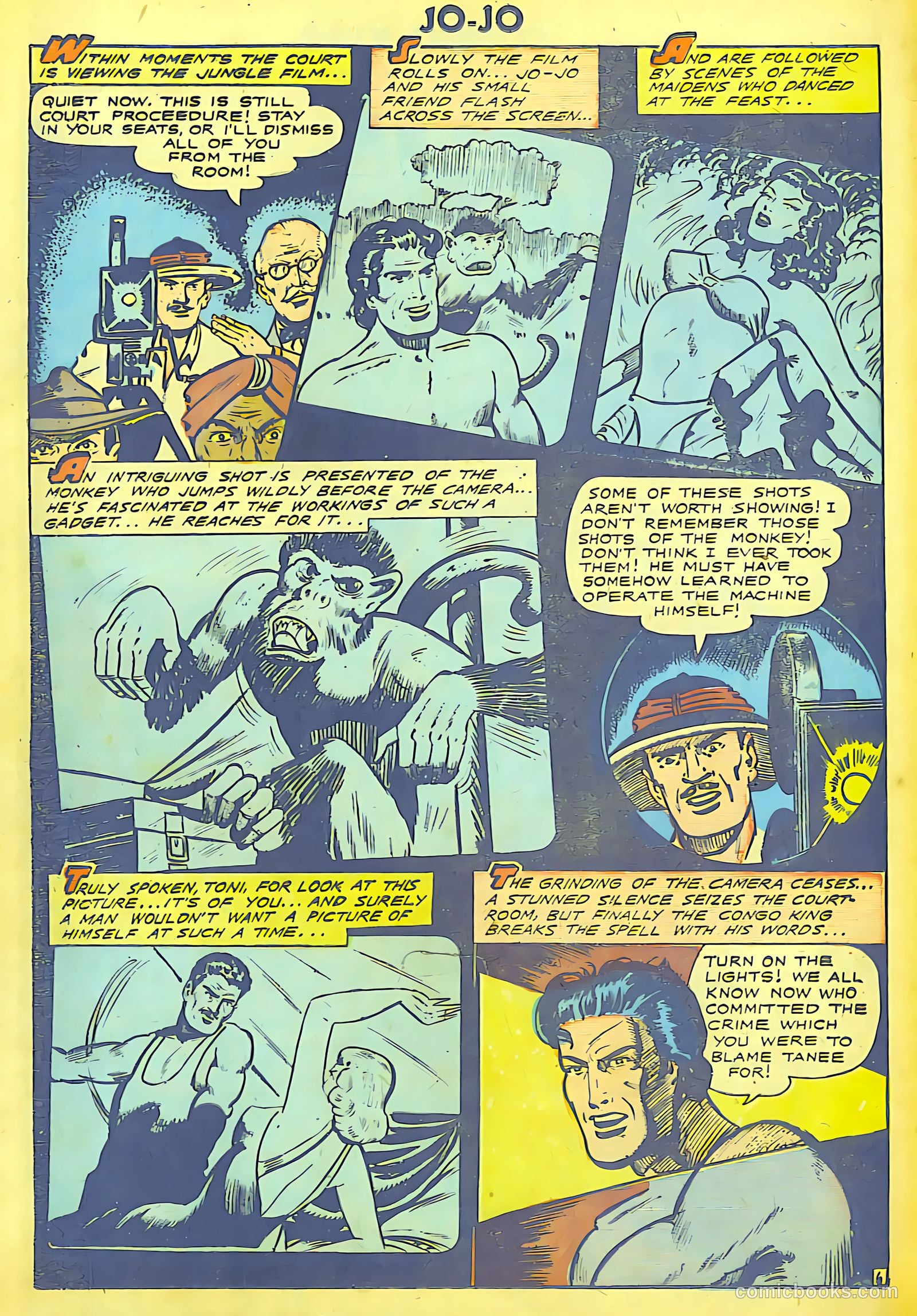 Jo-Jo Comics #22 (1948) — page 18 of 36