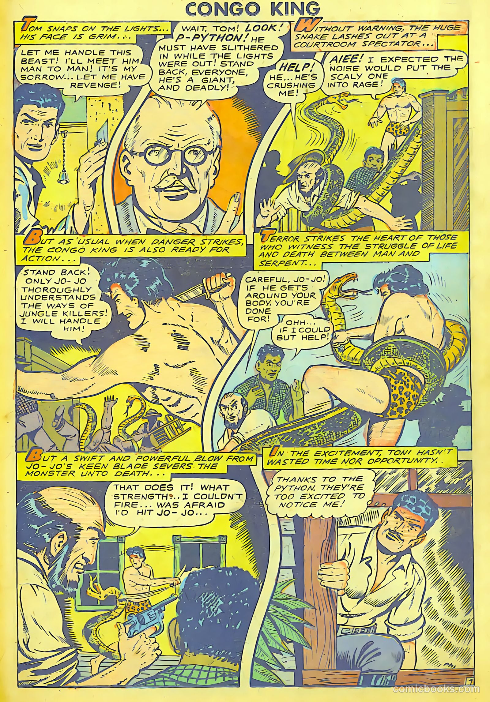 Jo-Jo Comics #22 (1948) — page 19 of 36