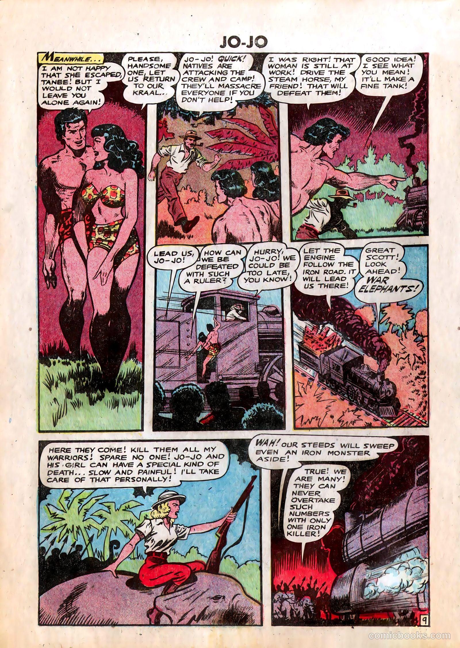 Jo-Jo Comics #24 (1949) — page 10 of 36