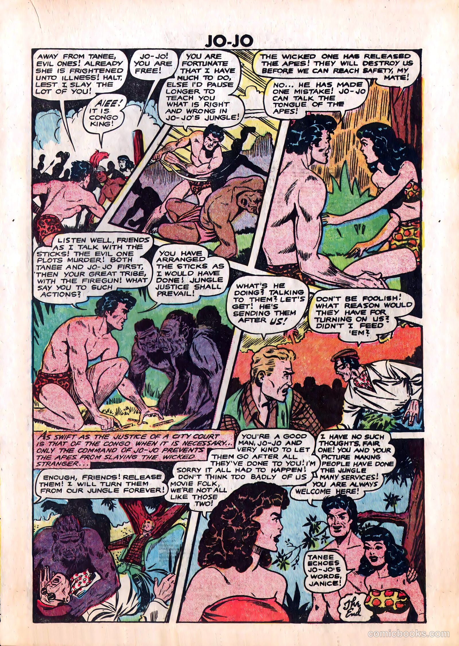 Jo-Jo Comics #24 (1949) — page 21 of 36