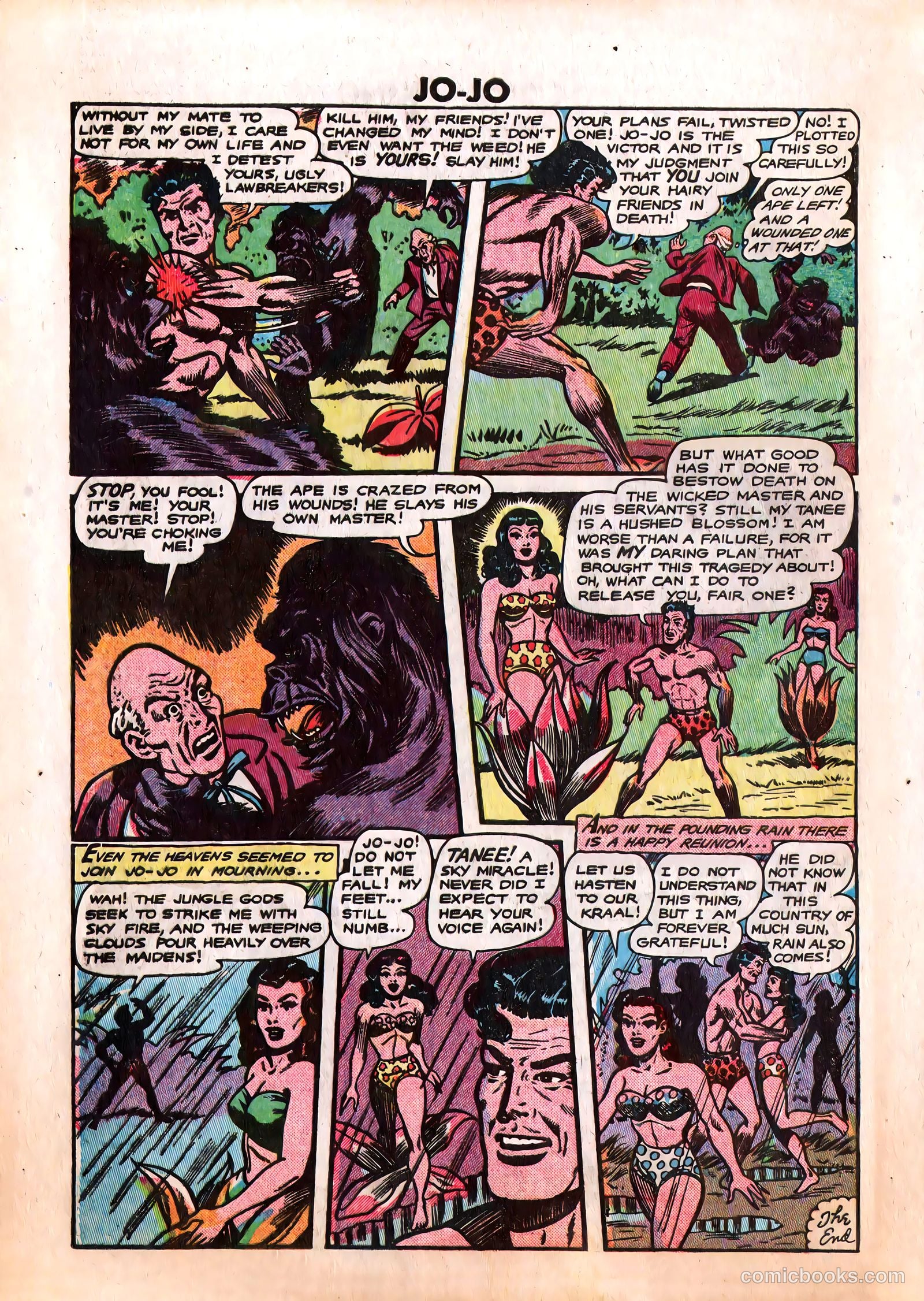 Jo-Jo Comics #24 (1949) — page 28 of 36