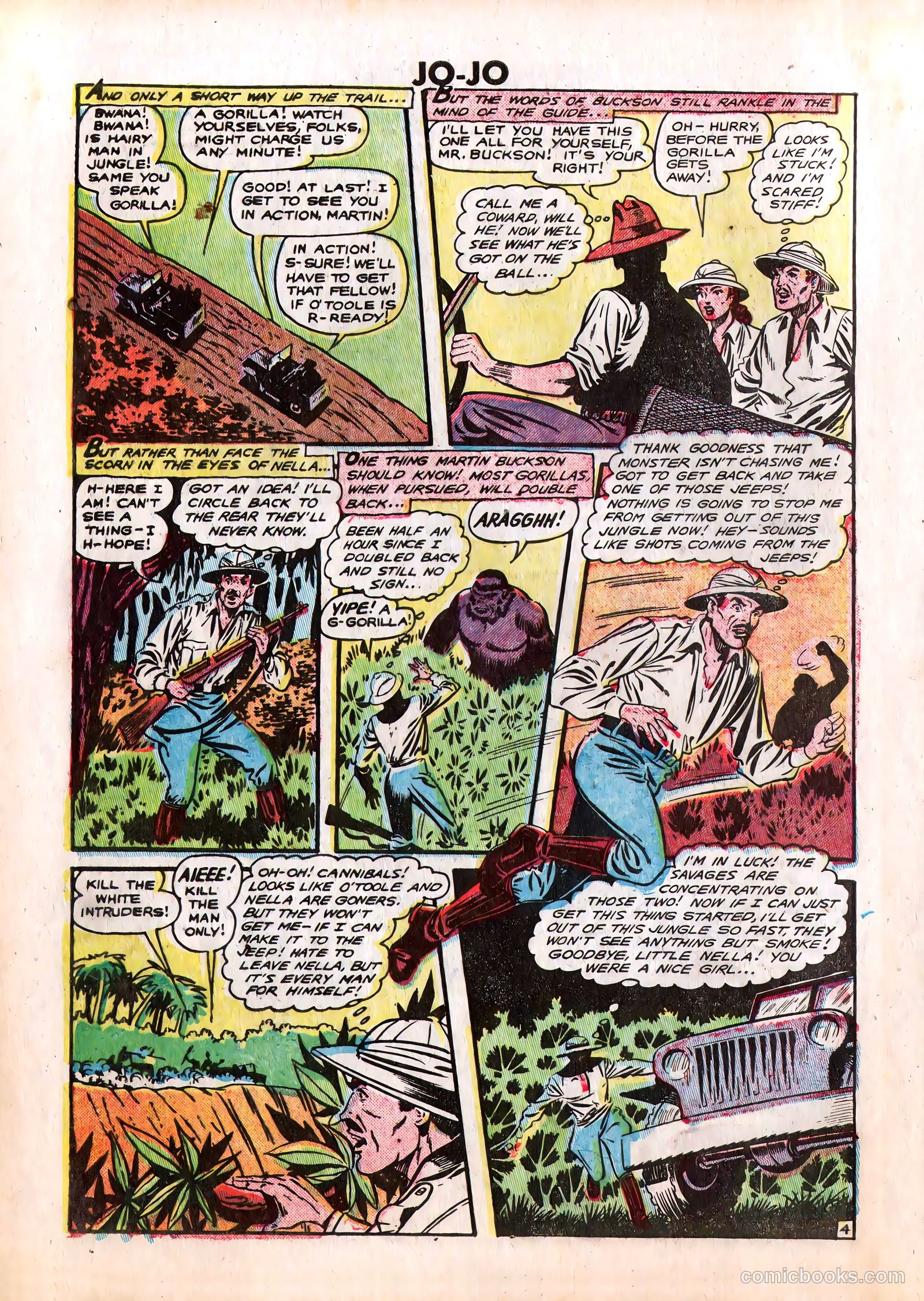 Jo-Jo Comics #24 (1949) — page 32 of 36