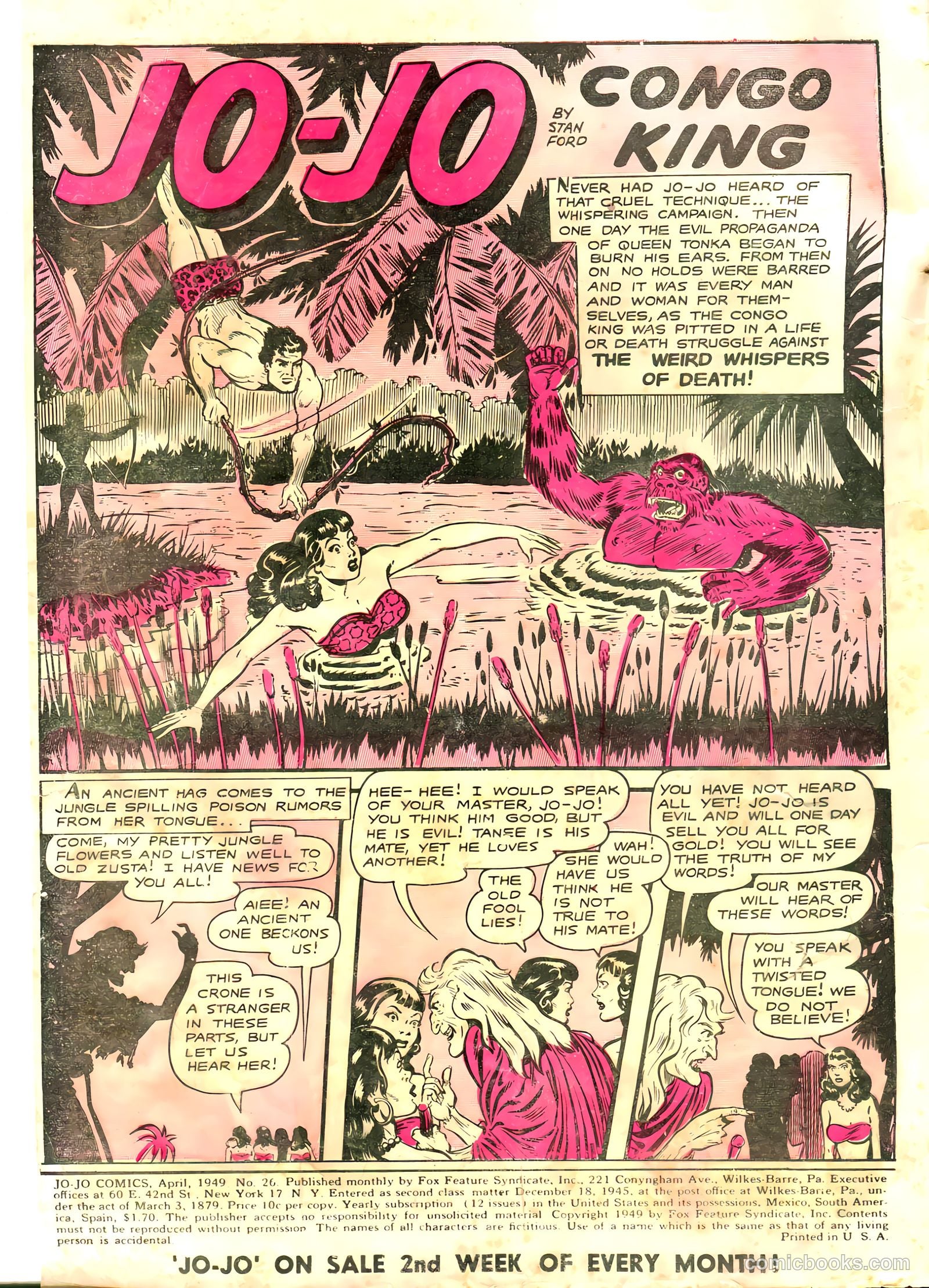 Jo-Jo Comics #26 (1949) — page 2 of 36