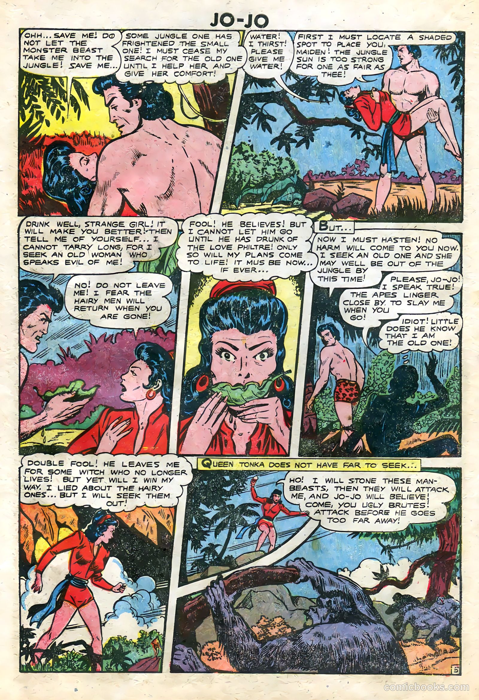 Jo-Jo Comics #26 (1949) — page 6 of 36