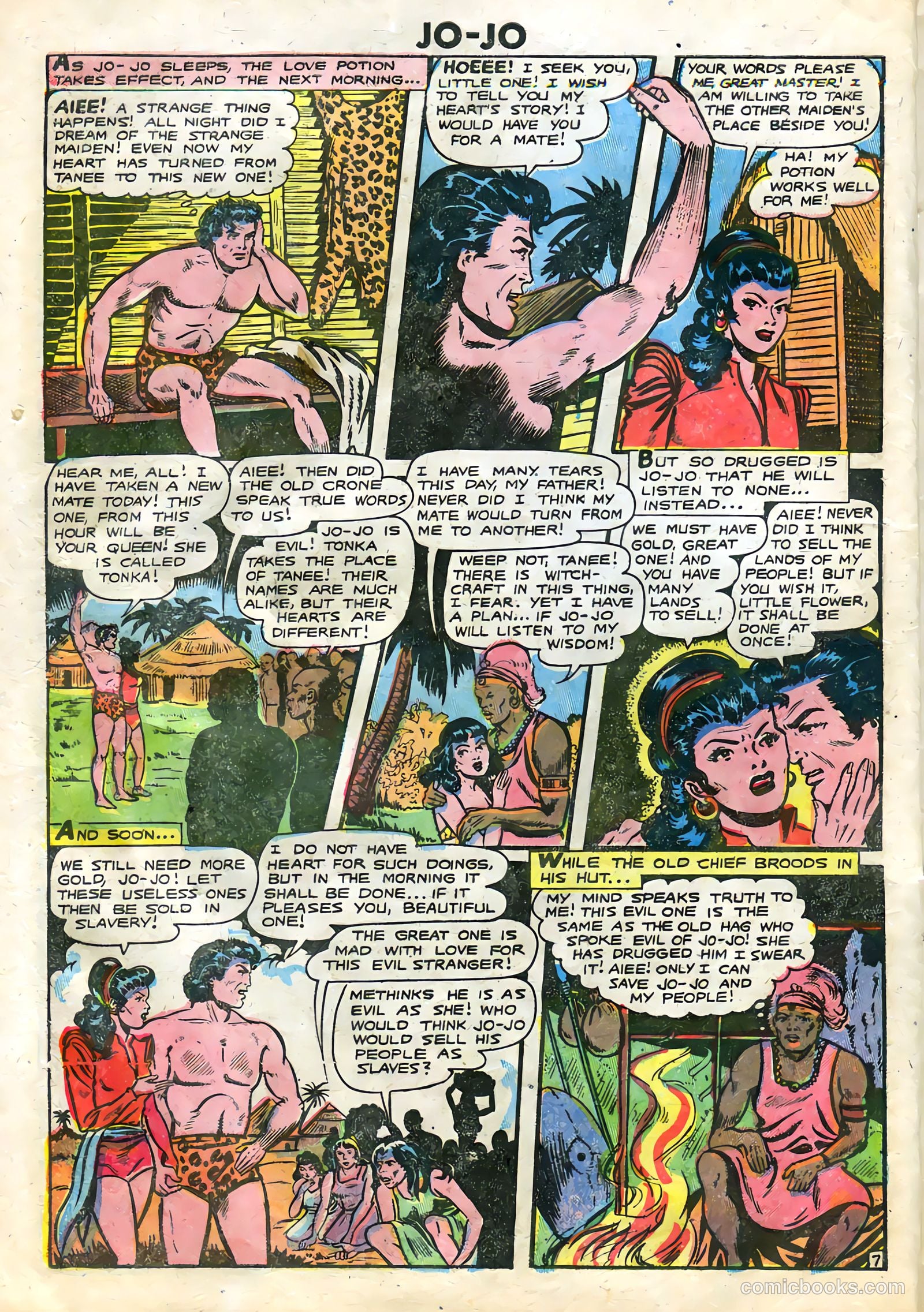Jo-Jo Comics #26 (1949) — page 8 of 36