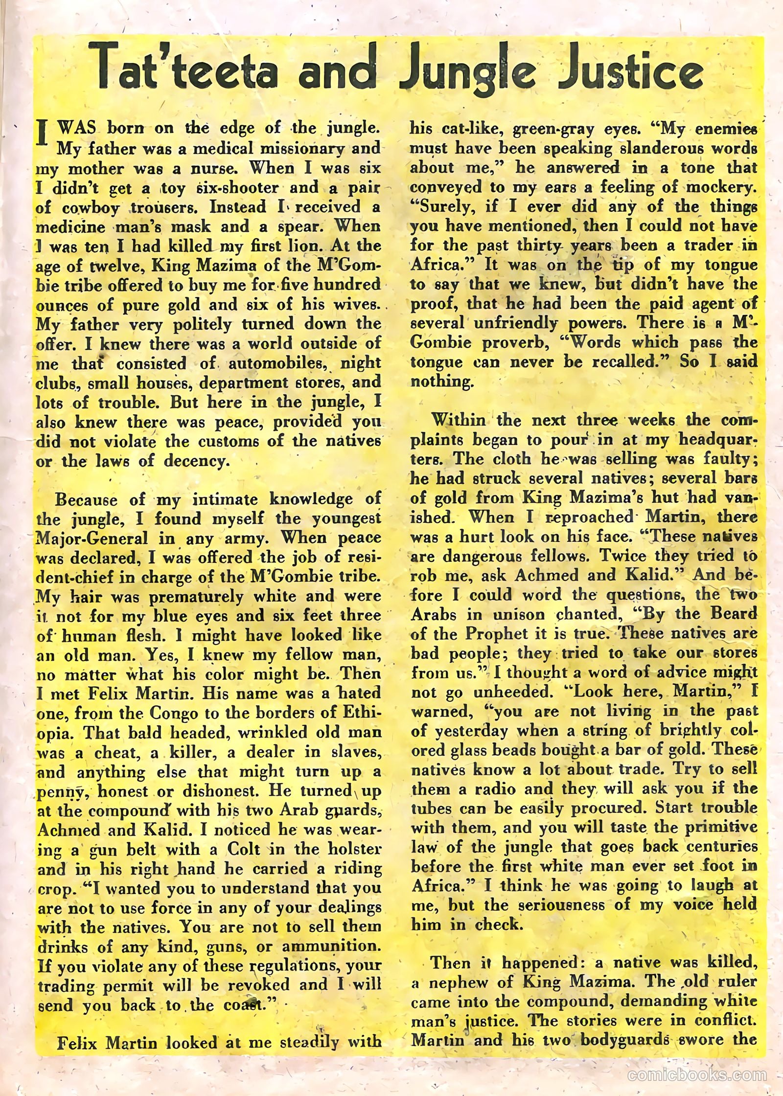 Jo-Jo Comics #26 (1949) — page 21 of 36