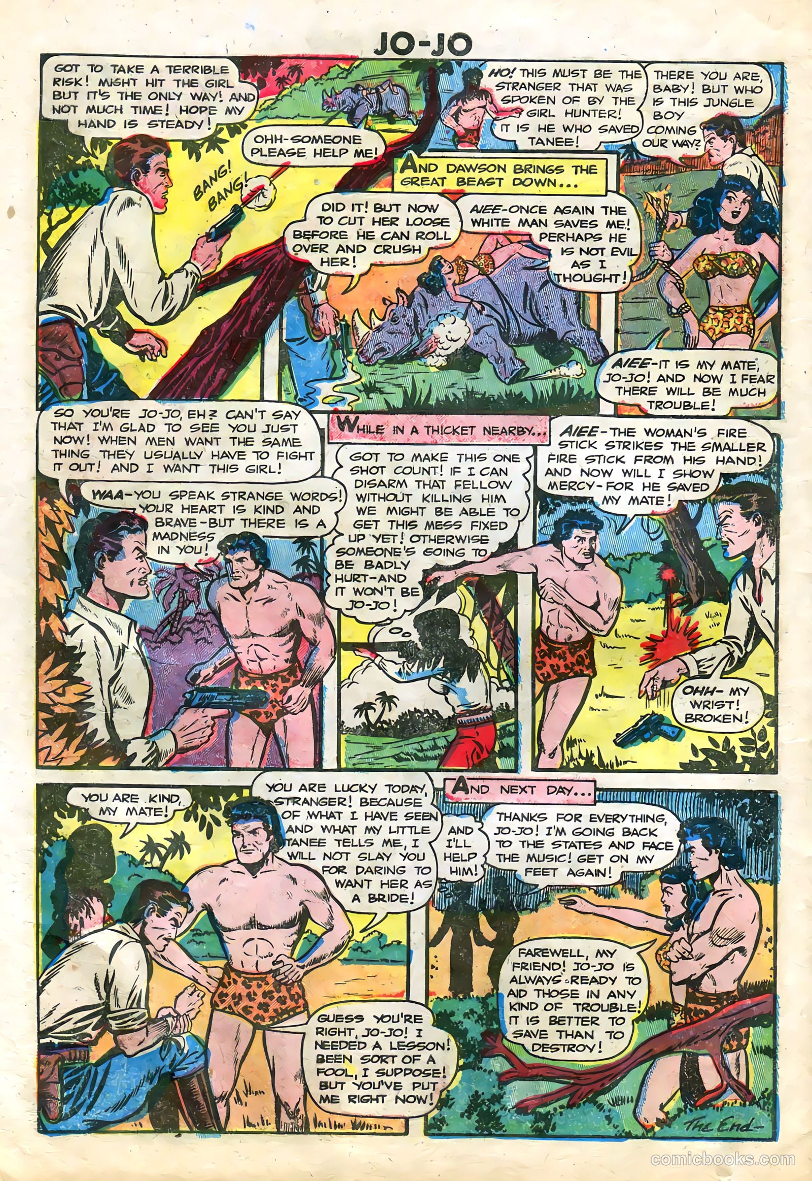 Jo-Jo Comics #26 (1949) — page 28 of 36