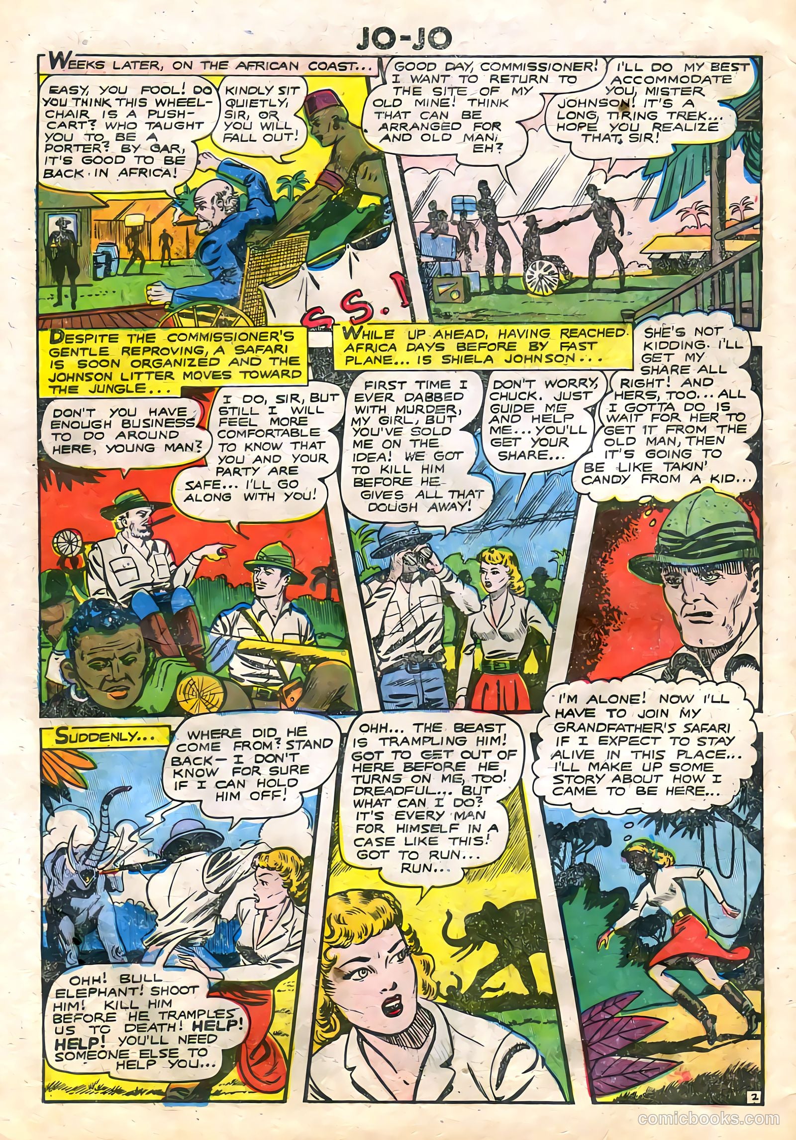 Jo-Jo Comics #26 (1949) — page 30 of 36