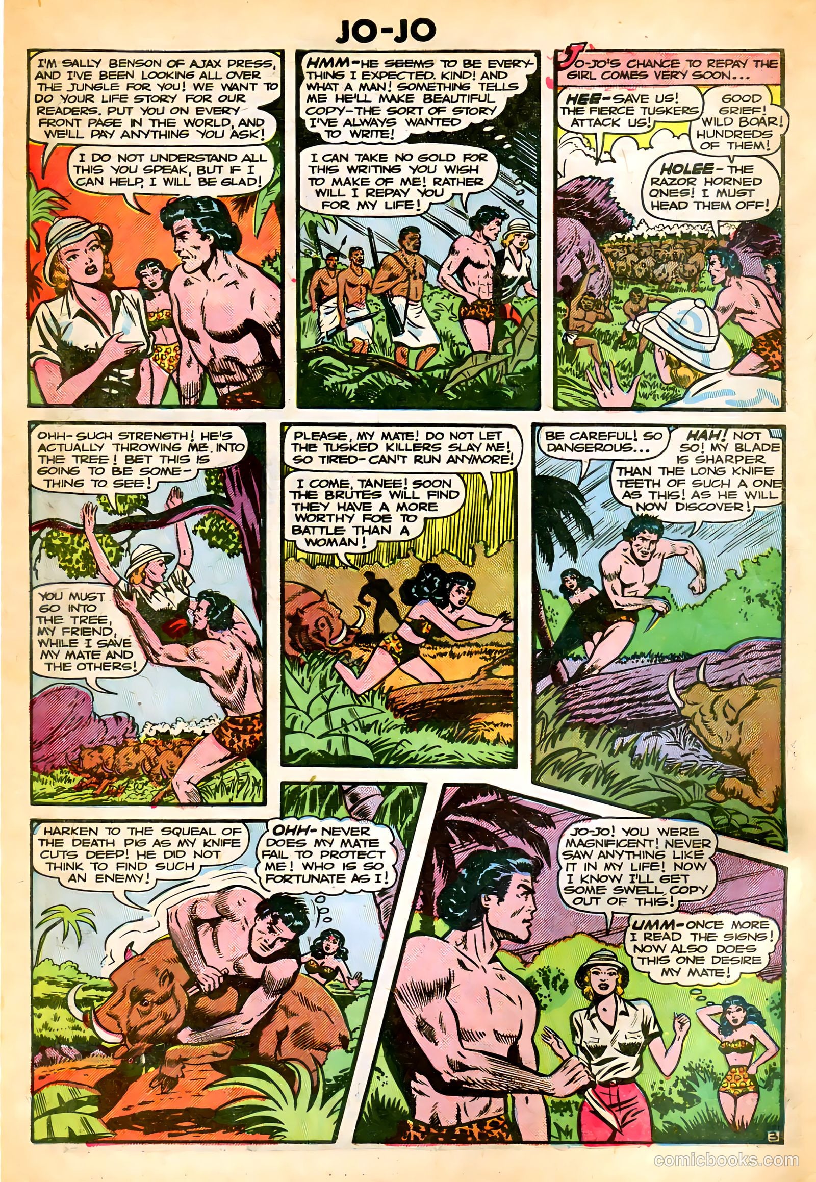 Jo-Jo Comics #28 (1949) — page 4 of 36